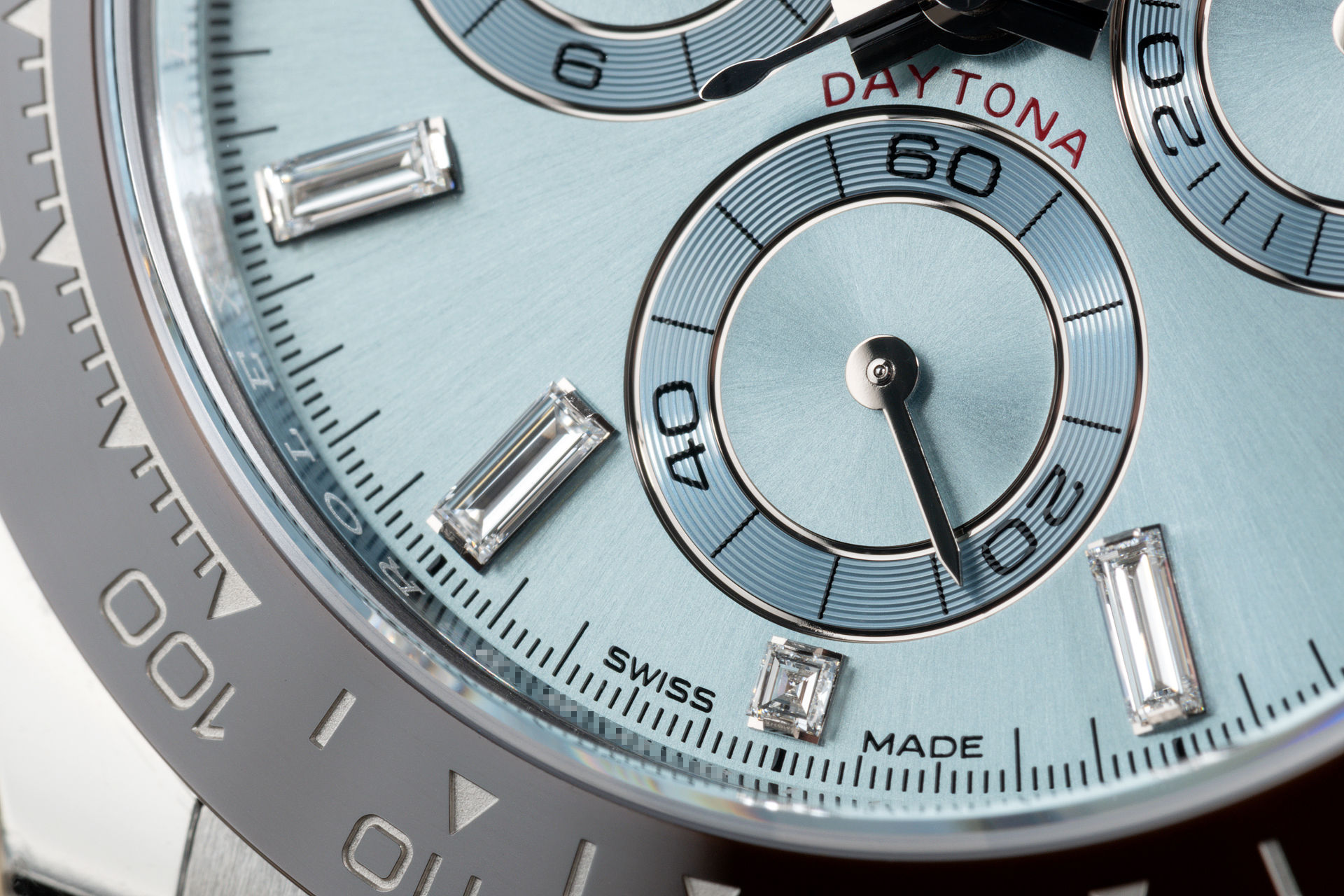 ref 116506 | 'Brand New' Baguette Diamond Dial | Rolex Cosmograph Daytona