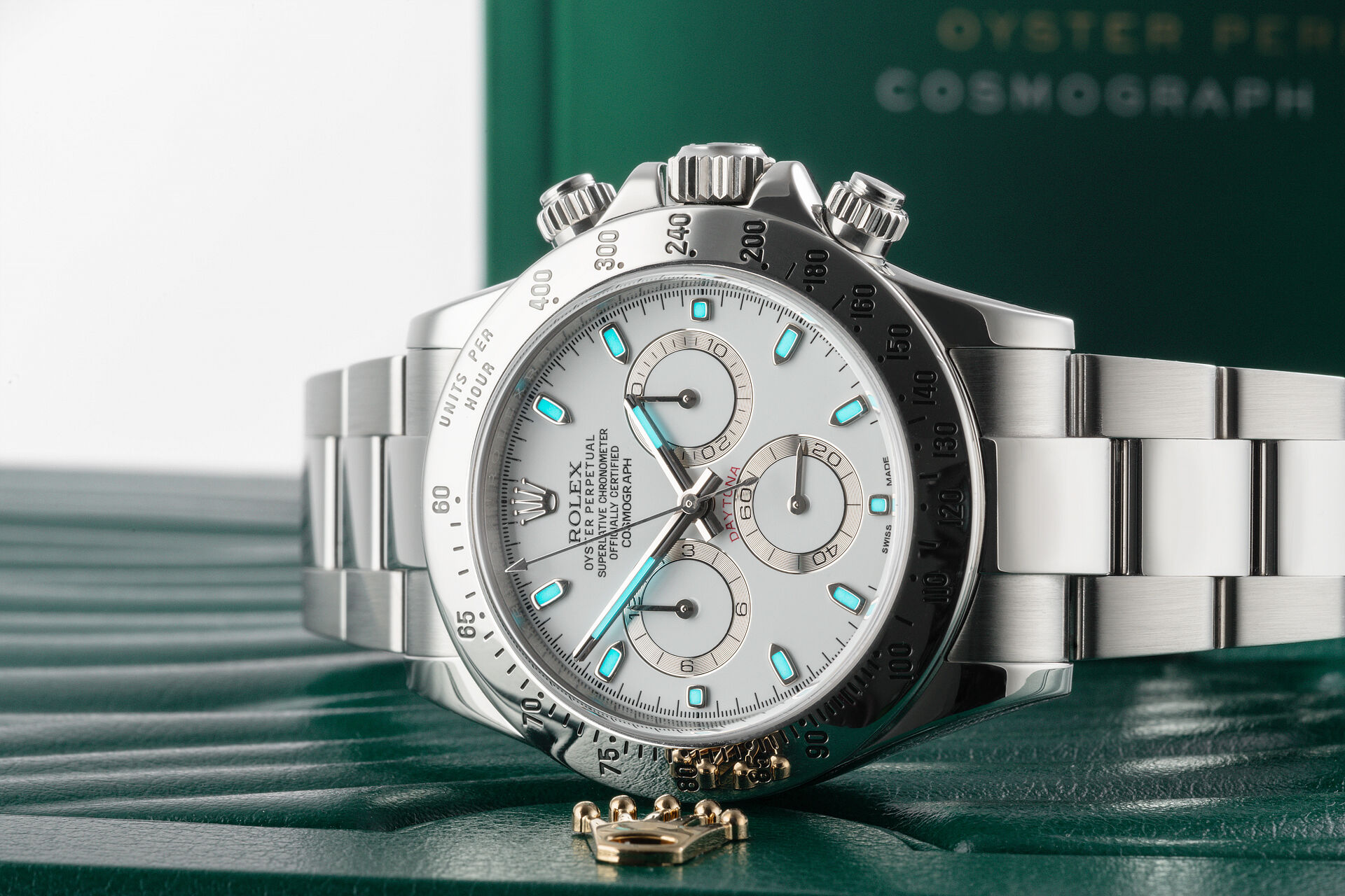 ref 116520 | Brand New, Final Series 'Chromalight' | Rolex Cosmograph Daytona