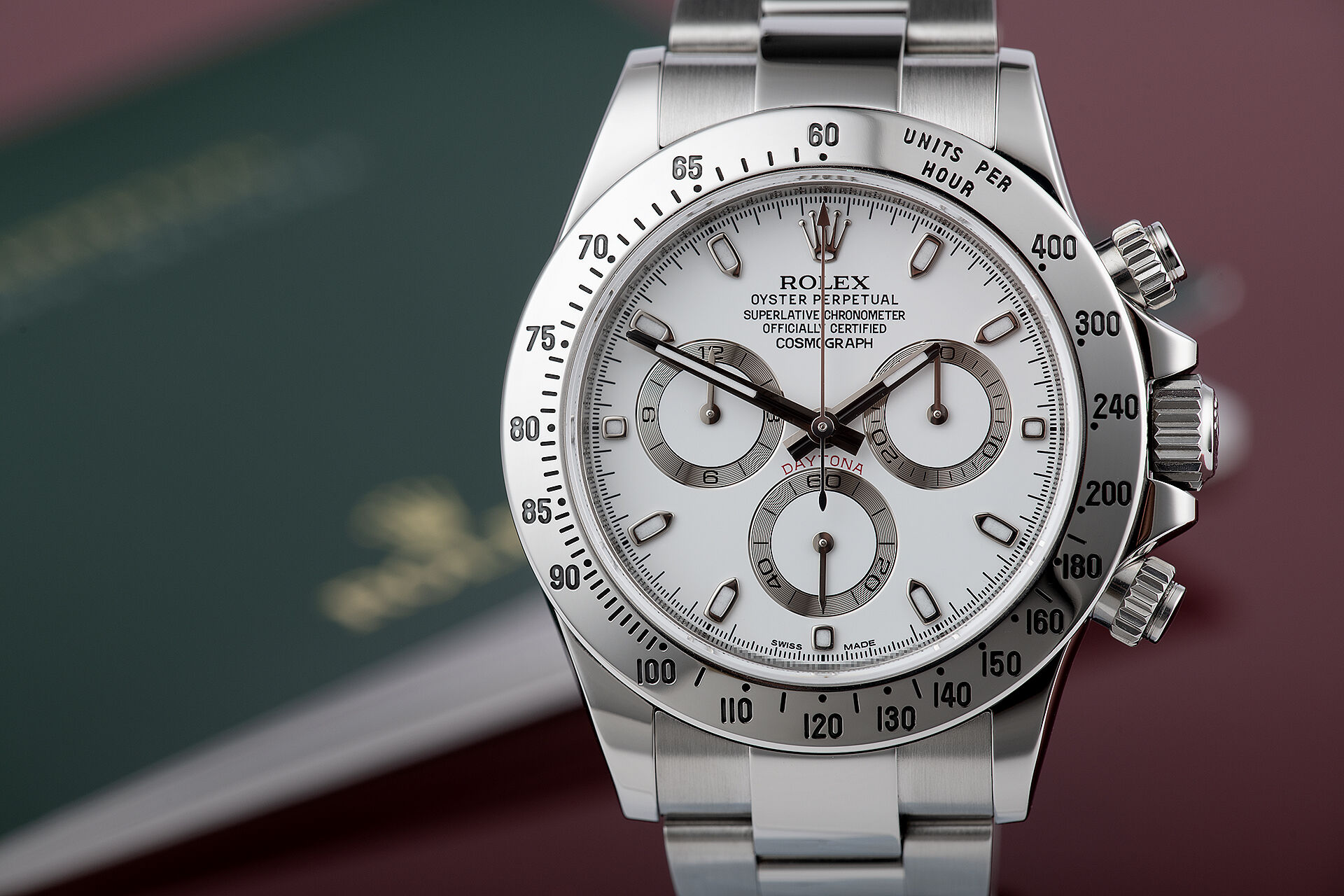 ref 116520 | Brand New, Final Series 'Chromalight' | Rolex Cosmograph Daytona