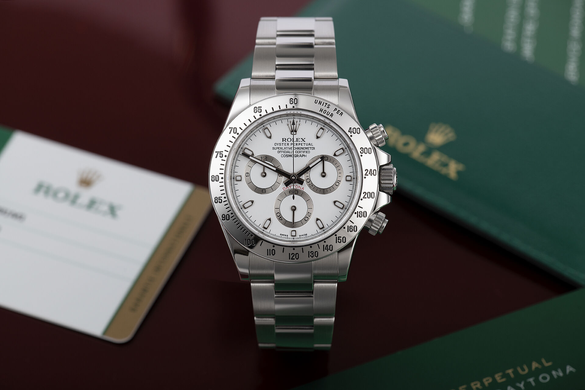 ref 116520 | Brand New, Final Series 'Chromalight' | Rolex Cosmograph Daytona