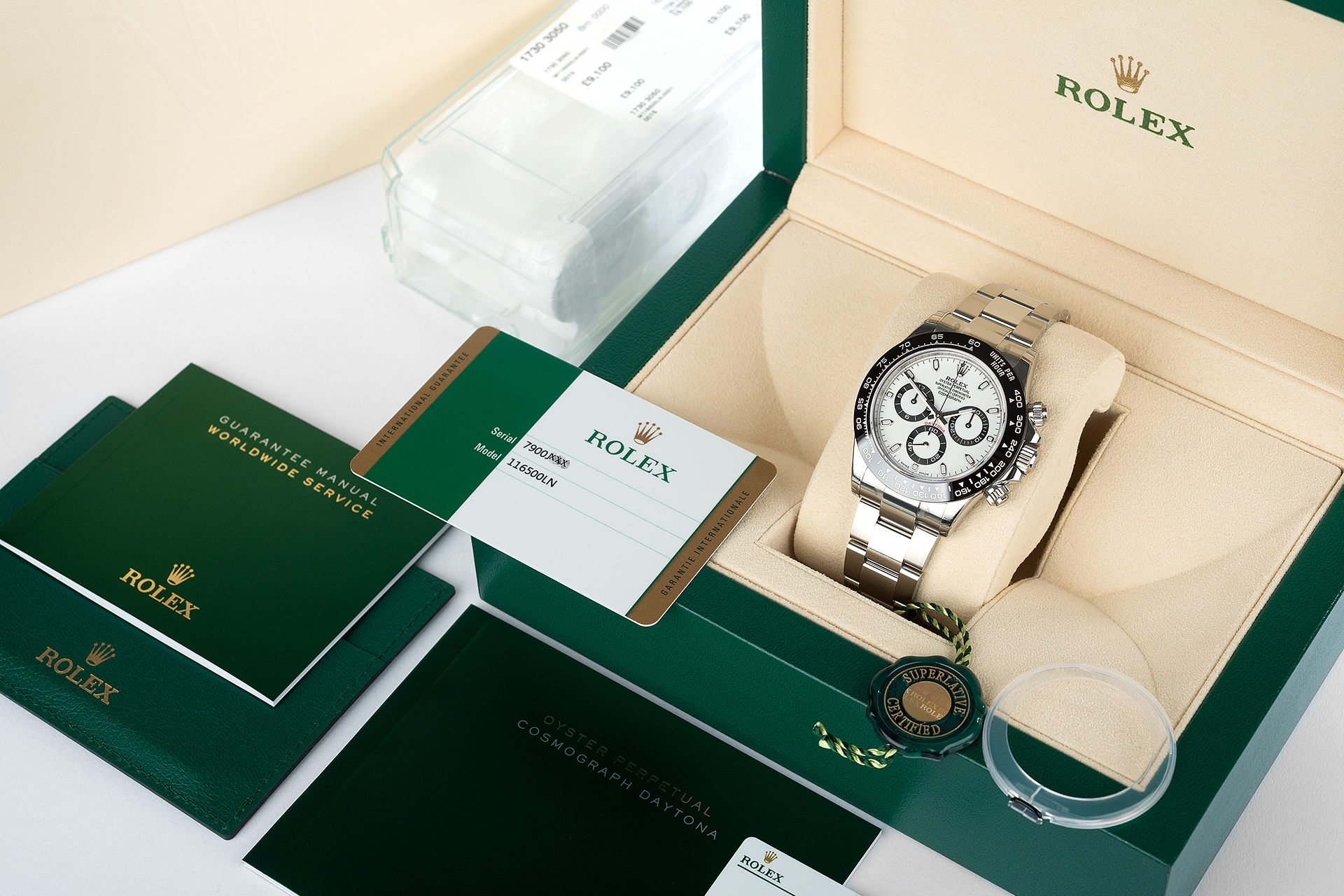 ref 116500LN | Brand New 'Fully Stickered' | Rolex Cosmograph Daytona