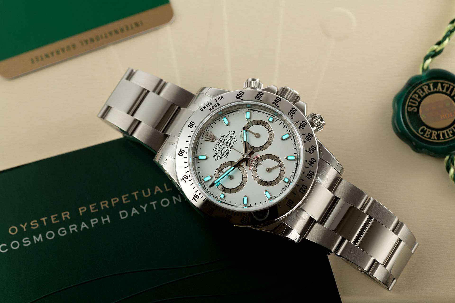 ref 116520 | Brand New Fully Stickered | Rolex Cosmograph Daytona