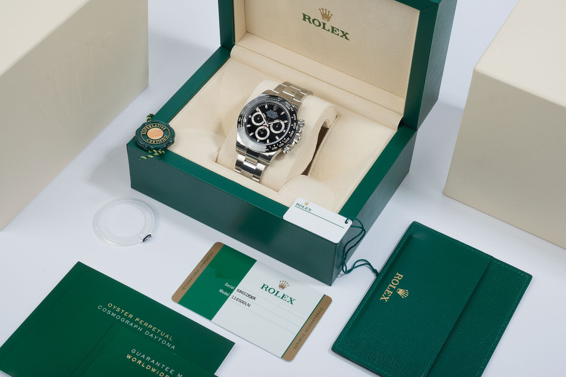 ref 116500LN | Brand New Stickered '5 Year Warranty' | Rolex Cosmograph Daytona