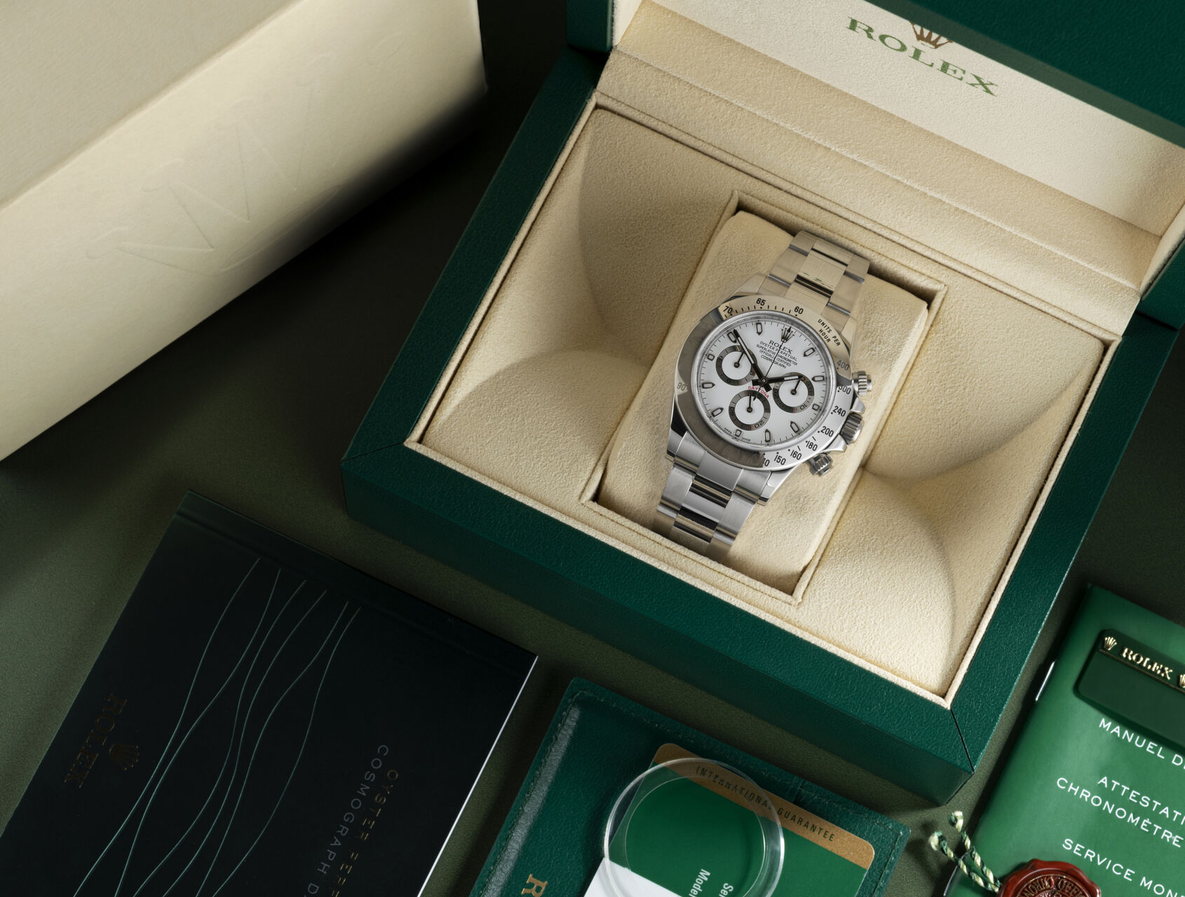 ref 116520 | 116520 - Chromalight | Rolex Cosmograph Daytona