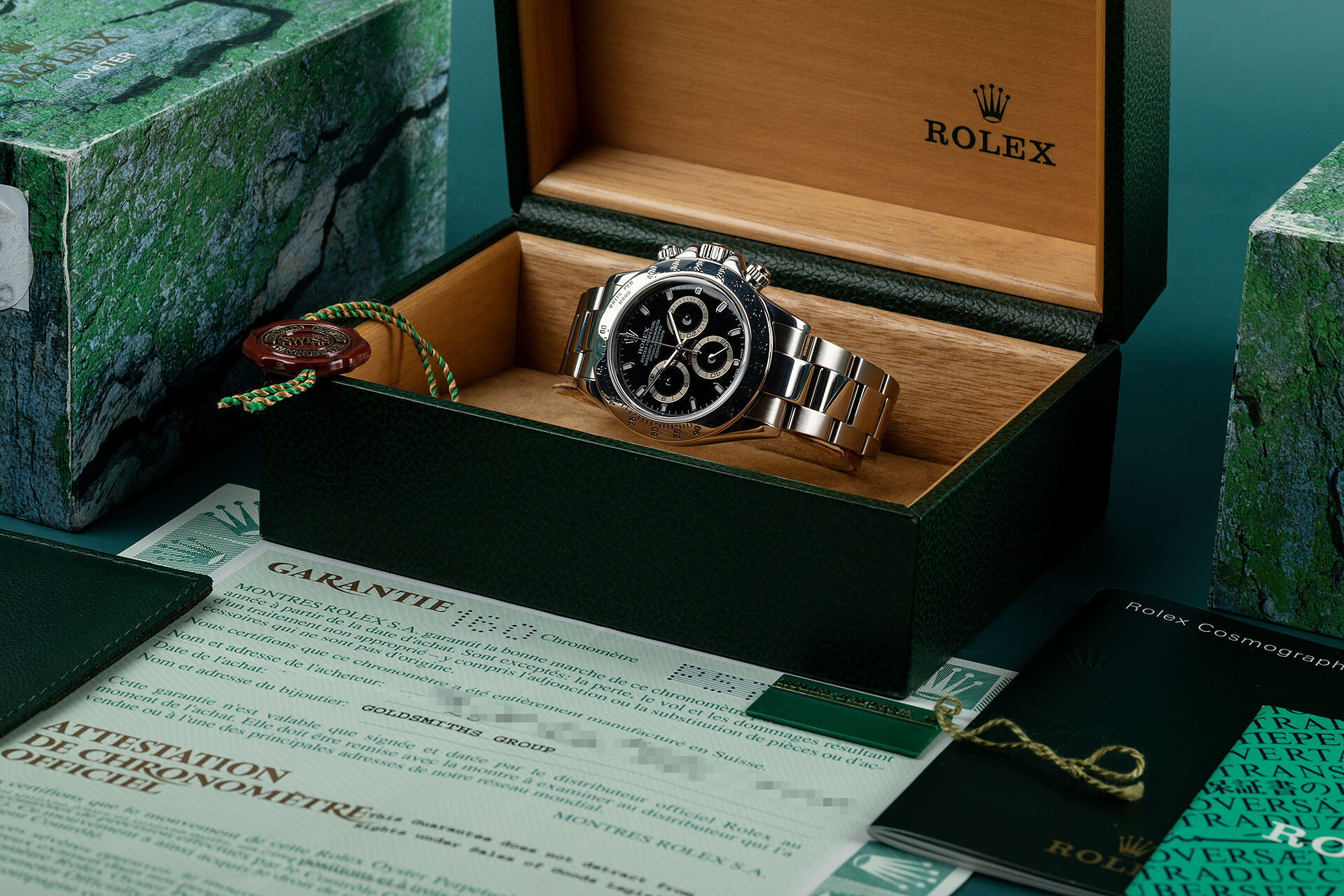 ref 116520 | 'Bronze Registers' | Rolex Cosmograph Daytona