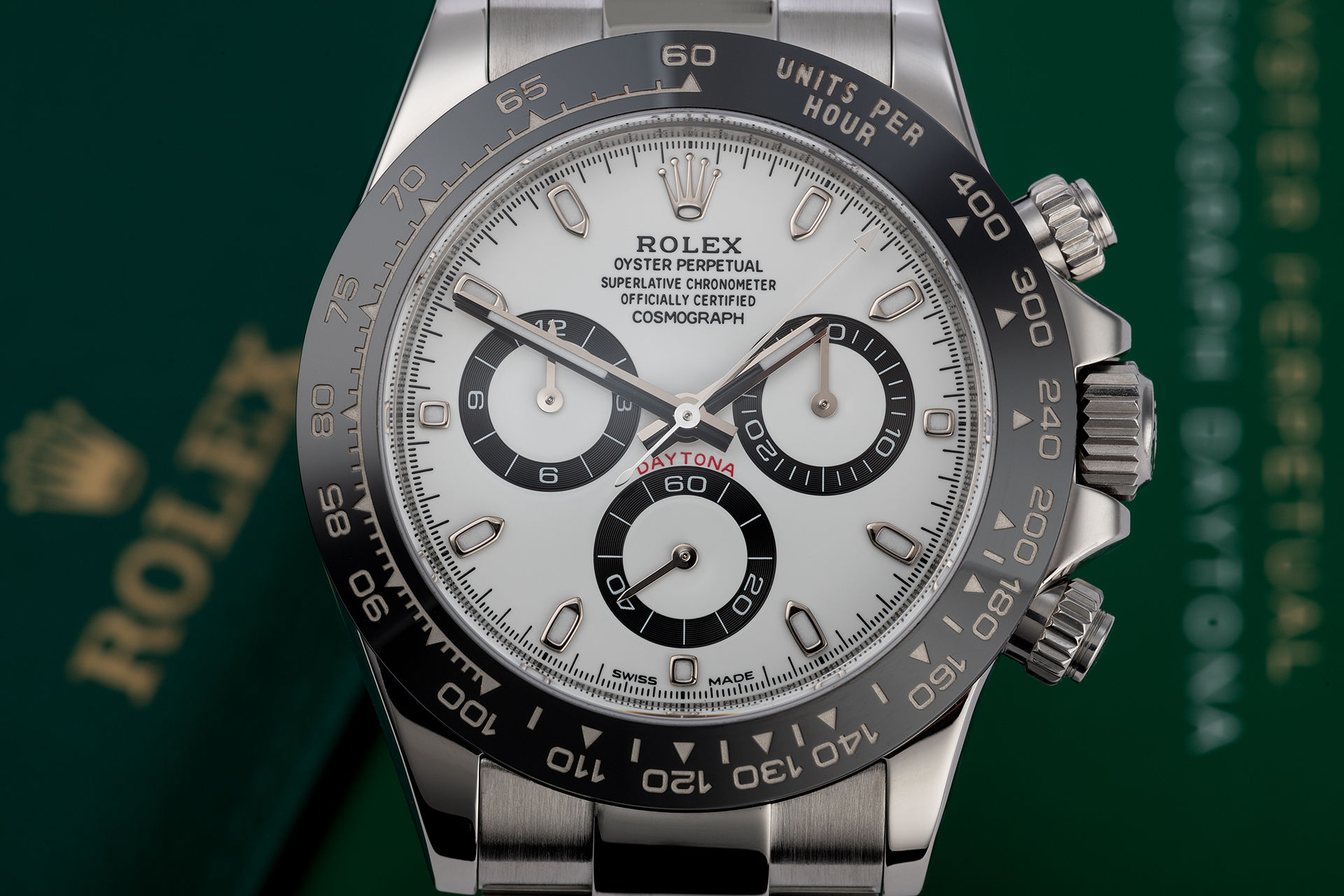 ref 116500LN | Cerachrom '5 Year Warranty' | Rolex Cosmograph Daytona