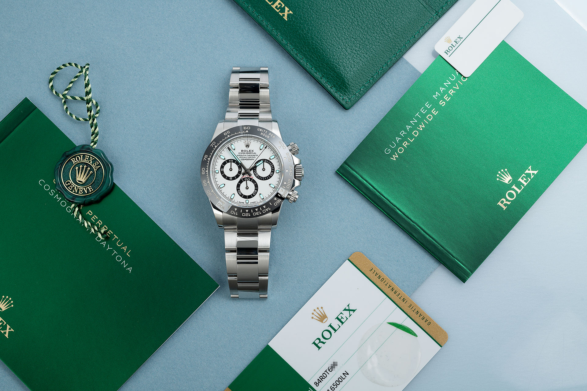 ref 116500LN | 'Cerachrom' 5 Year Warranty | Rolex Cosmograph Daytona