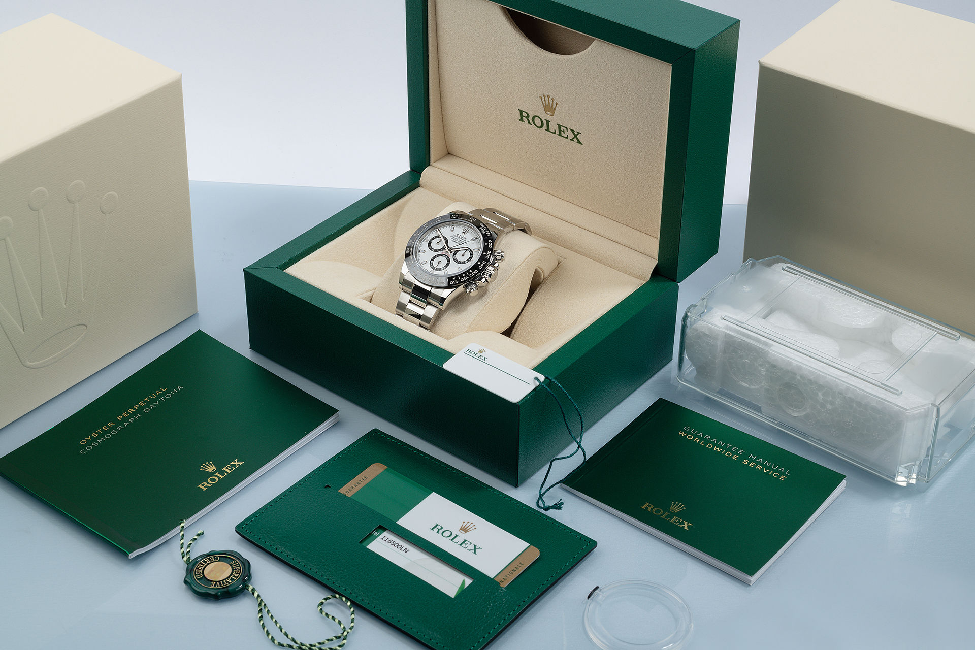 ref 116500LN | 'Cerachrom' 5 Year Warranty | Rolex Cosmograph Daytona