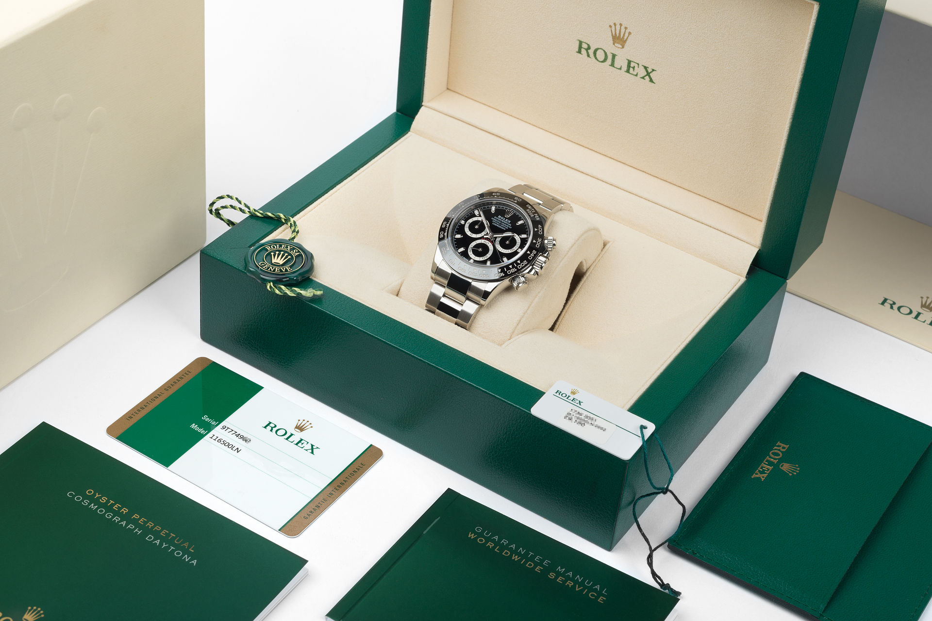 ref 116500LN | Cerachrom Bezel '5 Year Warranty' | Rolex Cosmograph Daytona