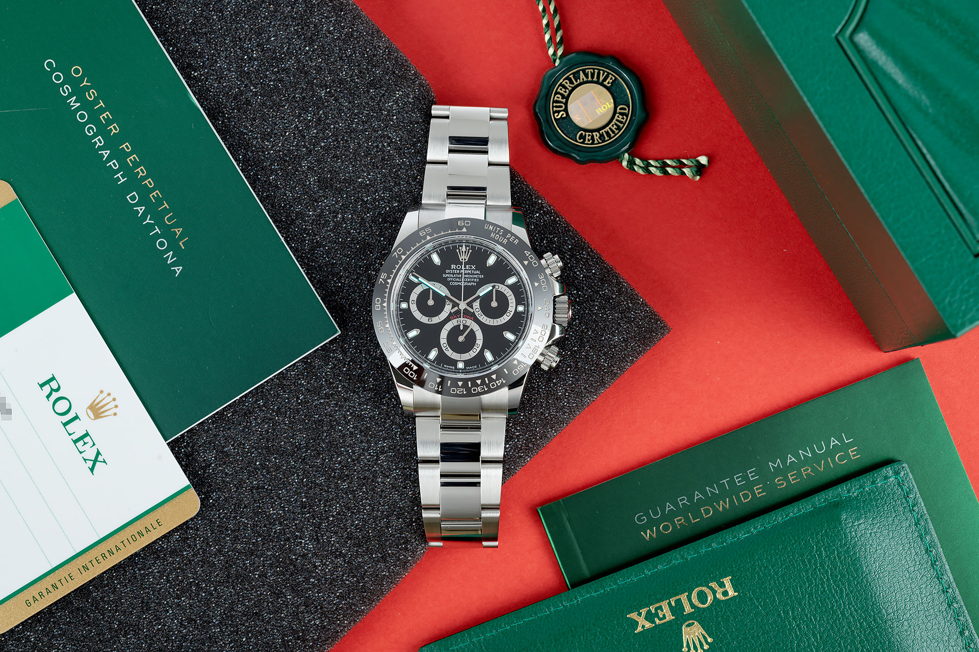 ref 116500LN | Cerachrom Bezel '5 Year Warranty' | Rolex Cosmograph Daytona