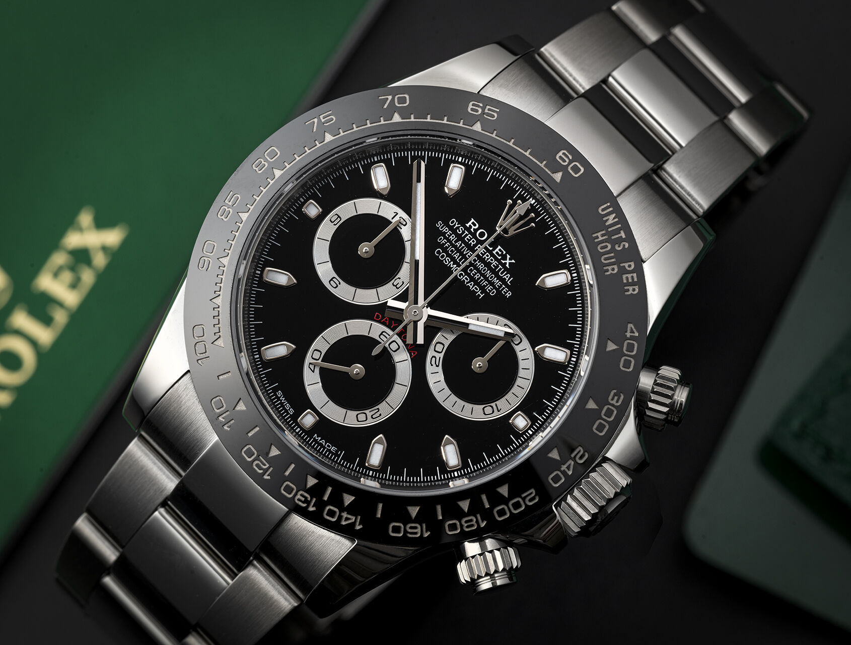 ref 116500LN | Cerachrom Bezel | Rolex Cosmograph Daytona