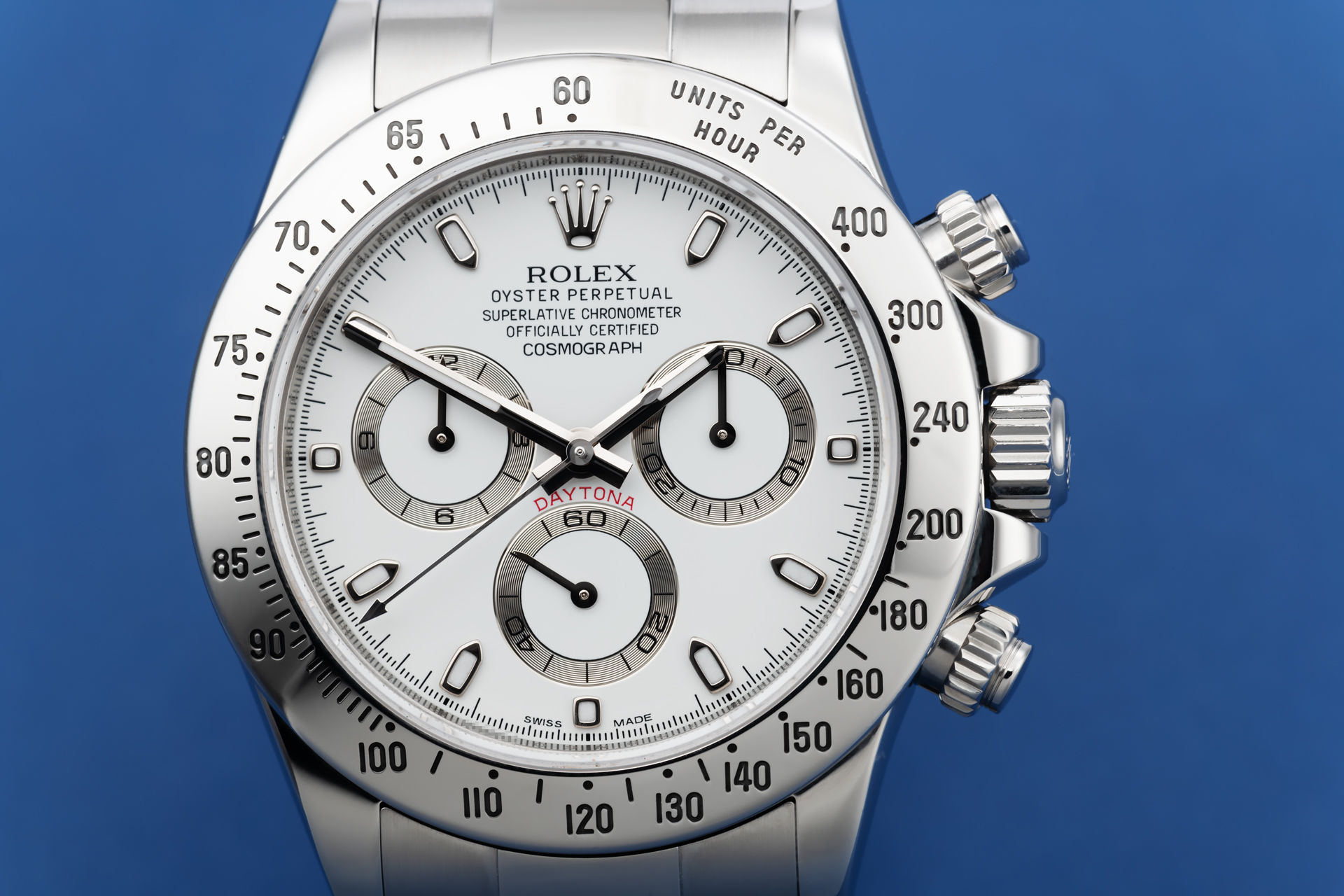 ref 116520 | 'Chromalight' Box & Certificate | Rolex Cosmograph Daytona