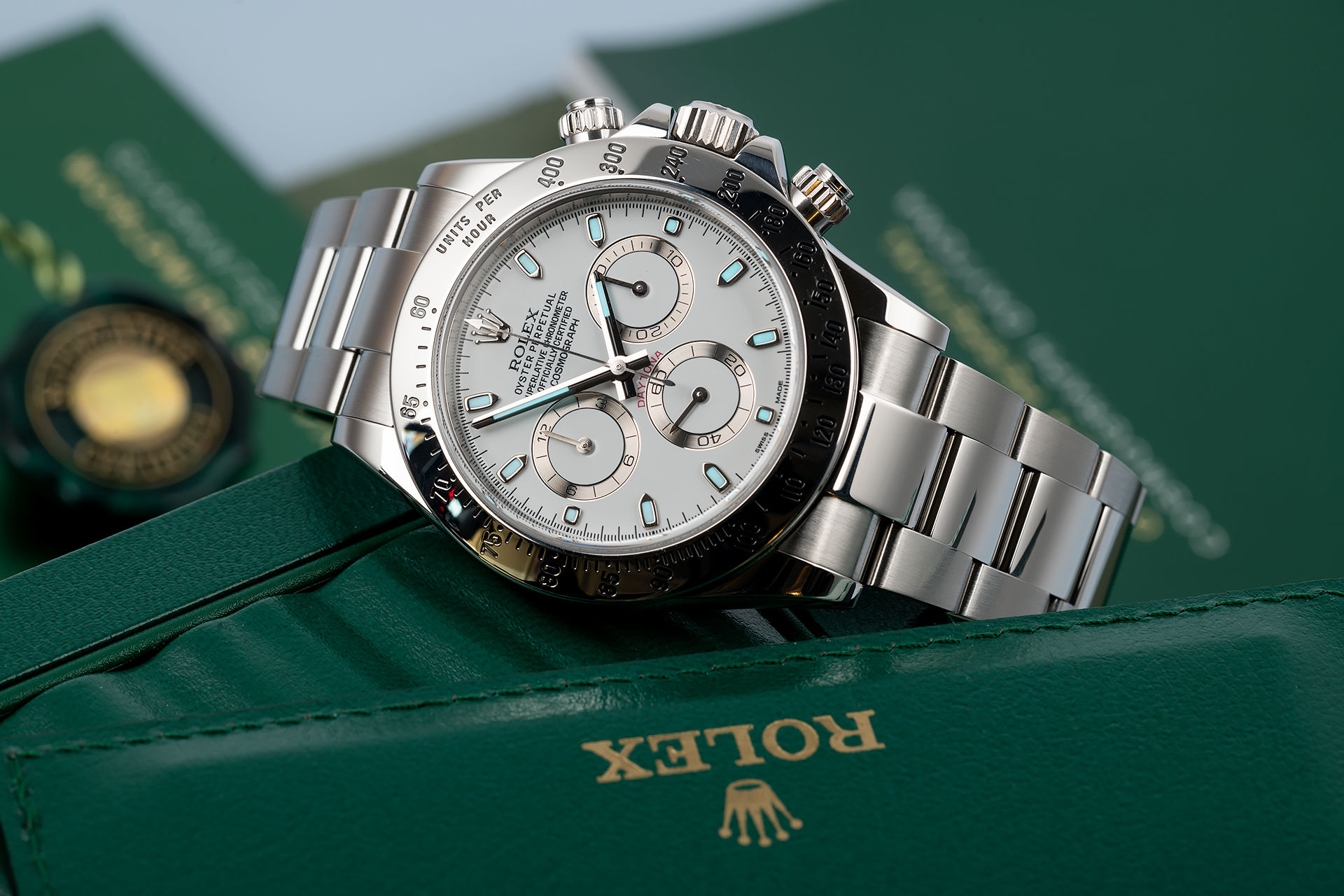 ref 116520 | 'Chromalight' Complete Set | Rolex Cosmograph Daytona