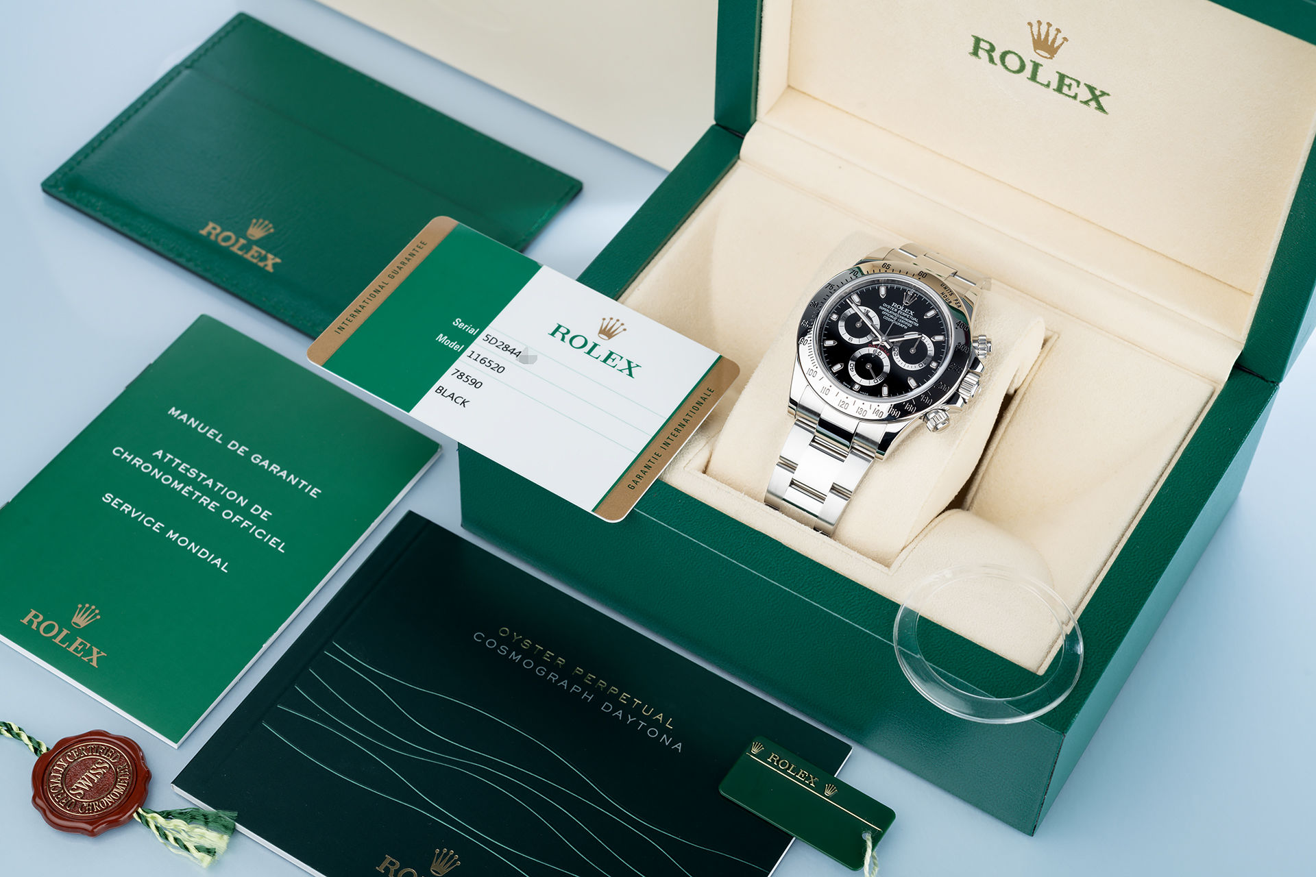 ref 116520 | Complete Set 'Beautiful Example' | Rolex Cosmograph Daytona