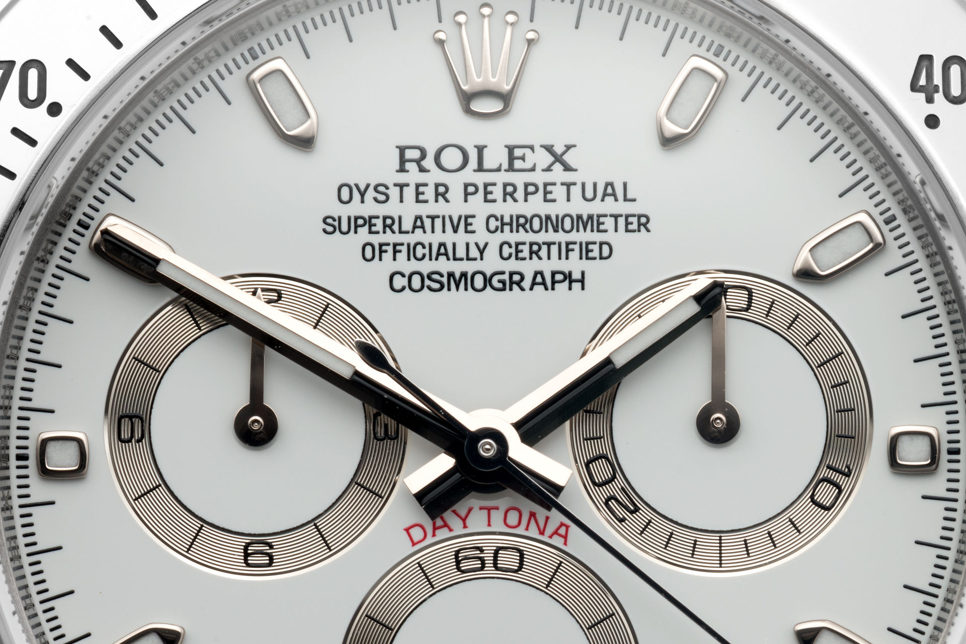 ref 116520 | 'Chromalight Dial' | Rolex Cosmograph Daytona