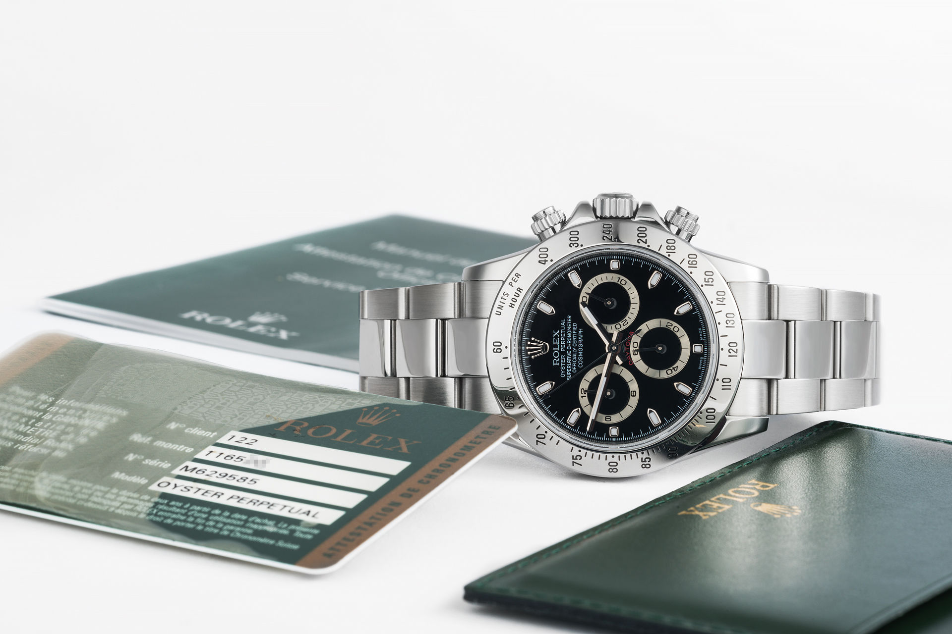 ref 116520 | Complete Set 'Discontinued Model' | Rolex Cosmograph Daytona