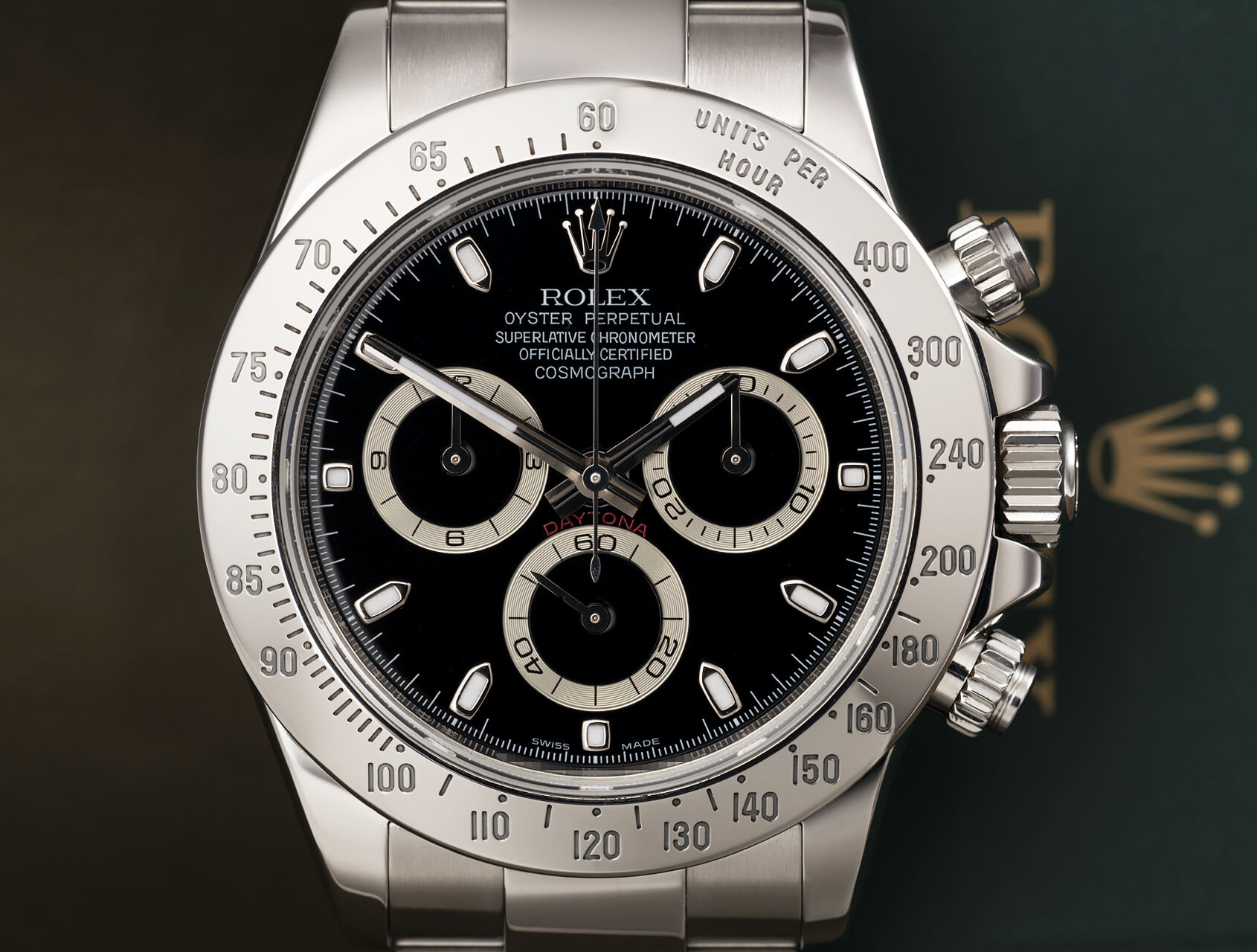 ref 116520 | 116520 - Box & Certificate | Rolex Cosmograph Daytona