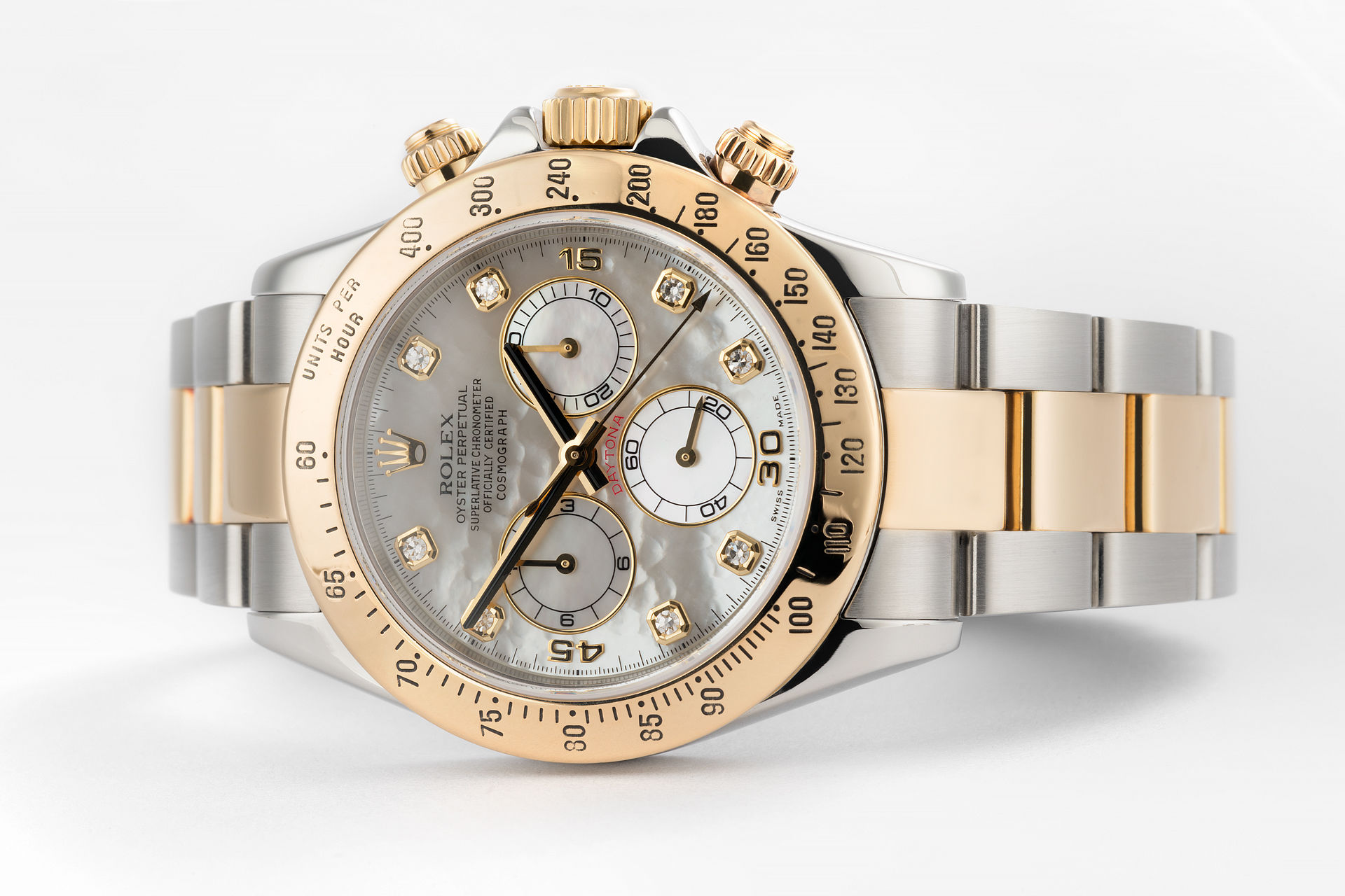 ref 116523 | Diamond Mother of Pearl  | Rolex Cosmograph Daytona