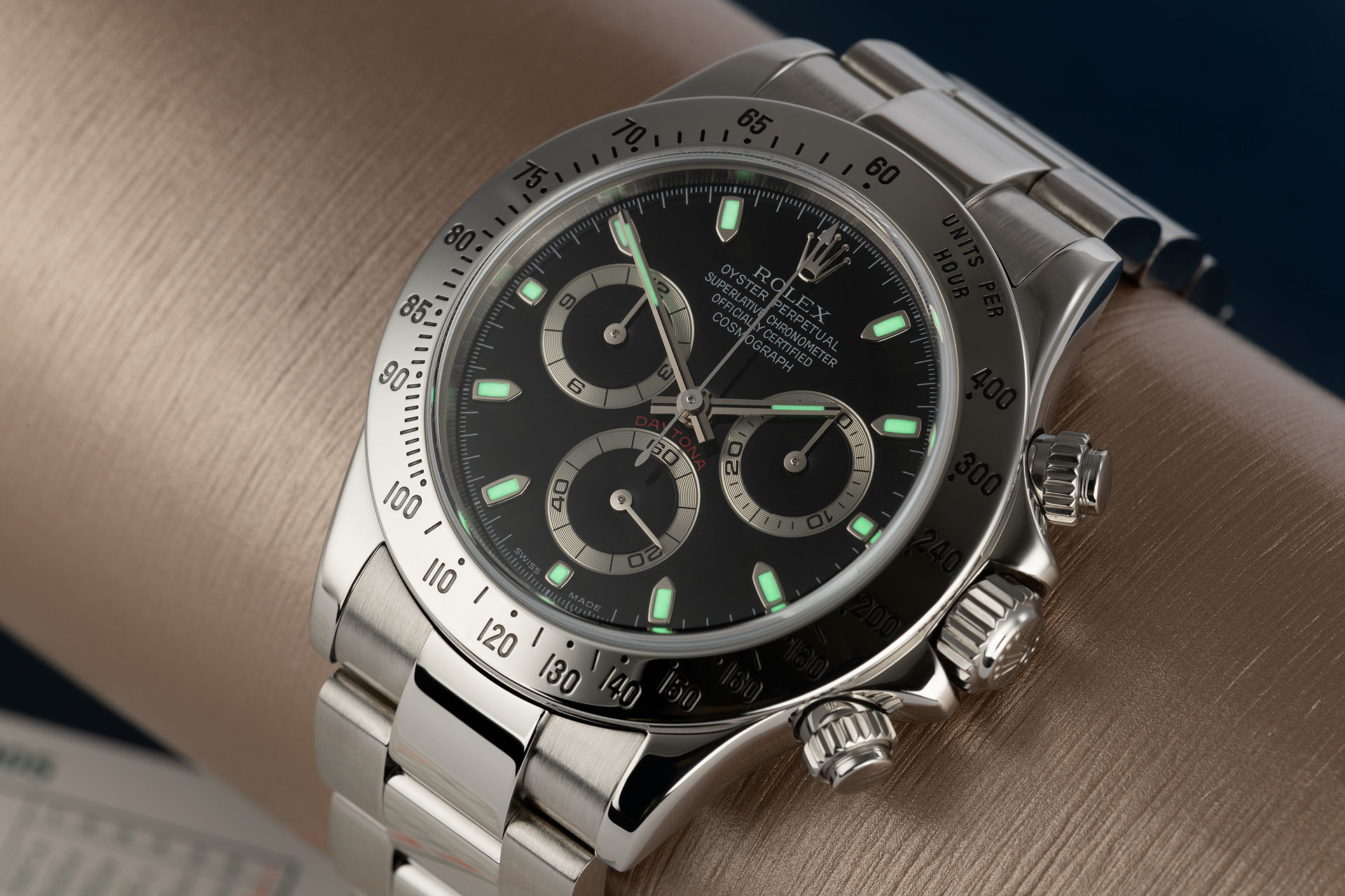 ref 116520 | Early 'Thin Hands' Model | Rolex Cosmograph Daytona