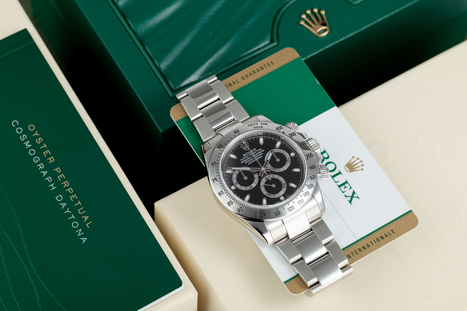 ref 116520 | Final Model 'Complete Set' | Rolex Cosmograph Daytona