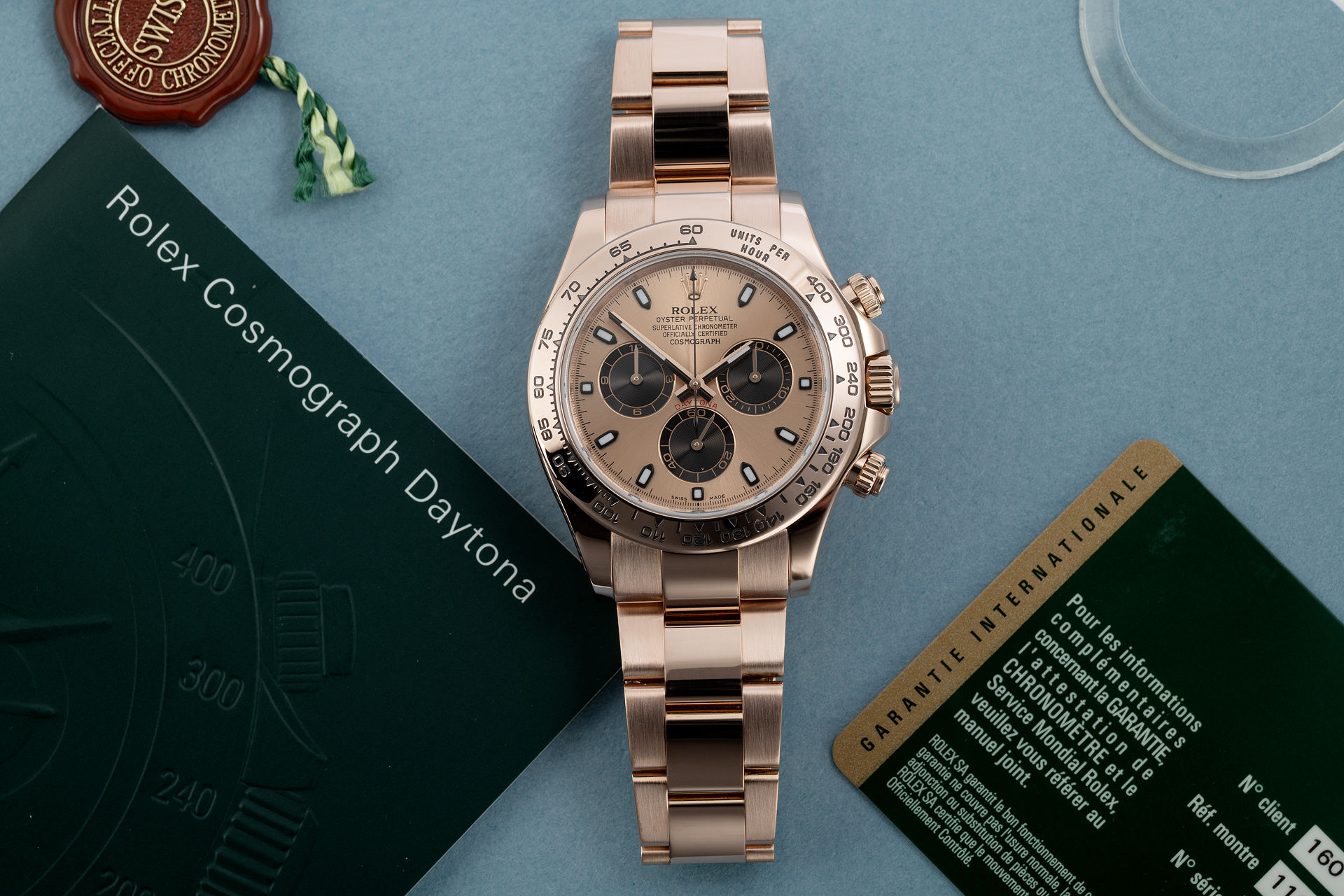 ref 116505 | Full Set '18ct Rose Gold' | Rolex Cosmograph Daytona