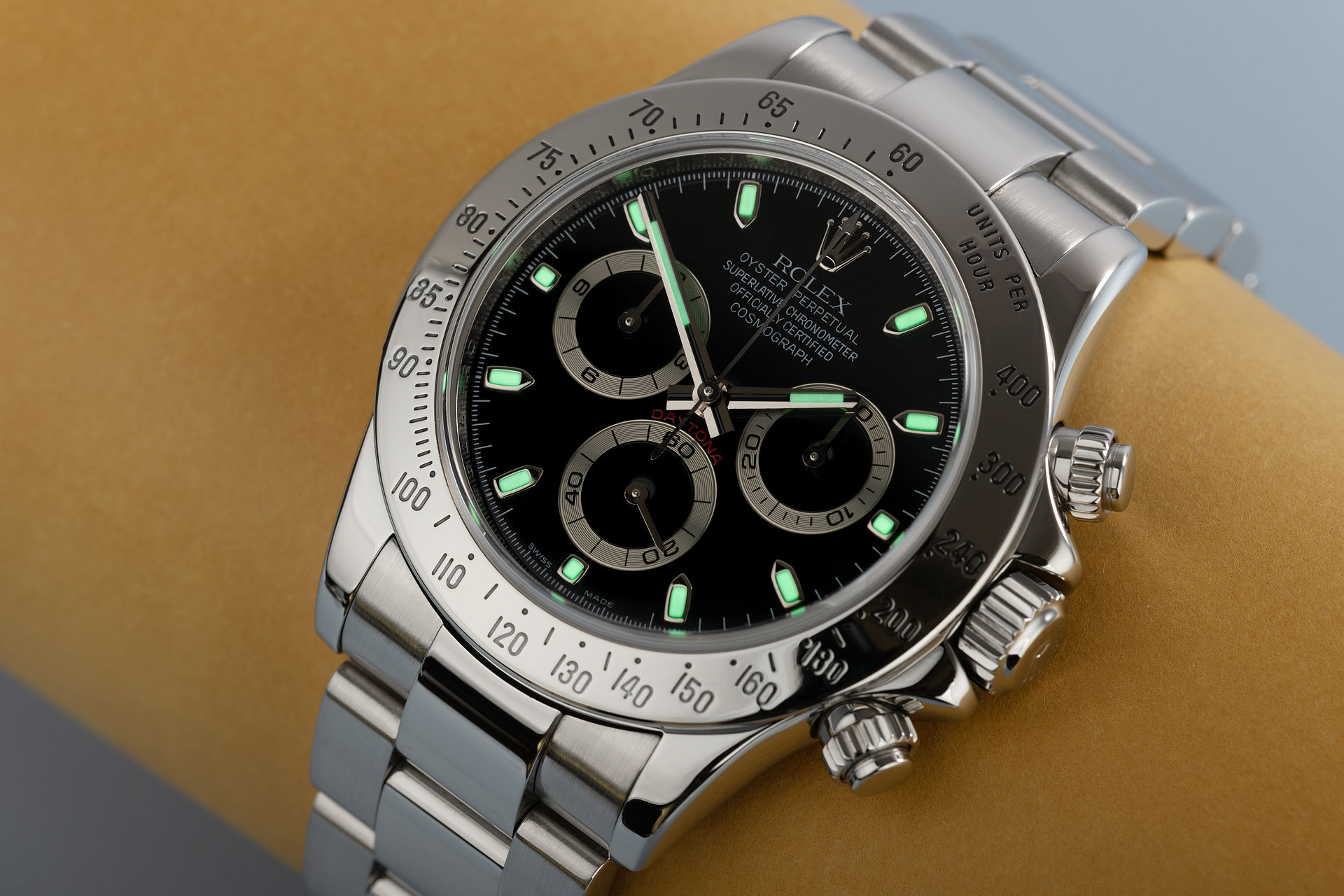 ref 116520 | Full Set 'Pre-Chromalight' Model | Rolex Cosmograph Daytona