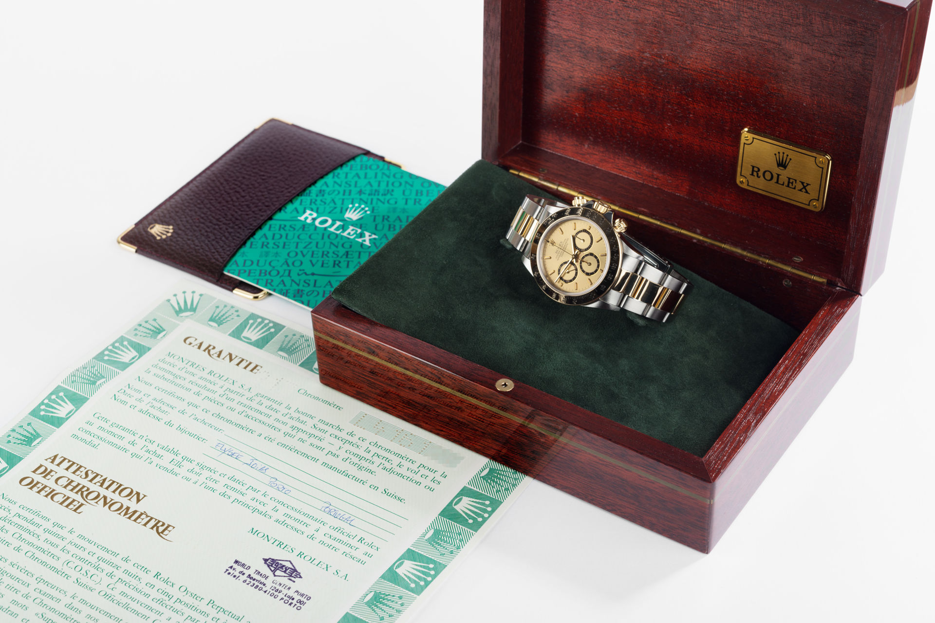 ref 16523 | Rare Zenith '225 Bezel' | Rolex Cosmograph Daytona