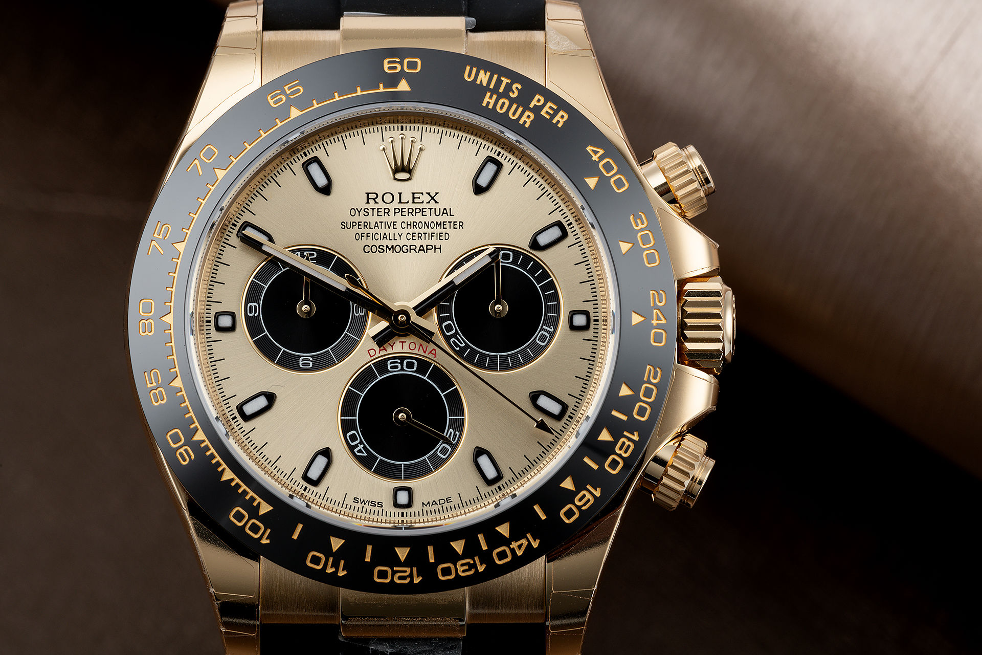 ref 116518LN | 'Fully Stickered' Limoncello | Rolex Cosmograph Daytona