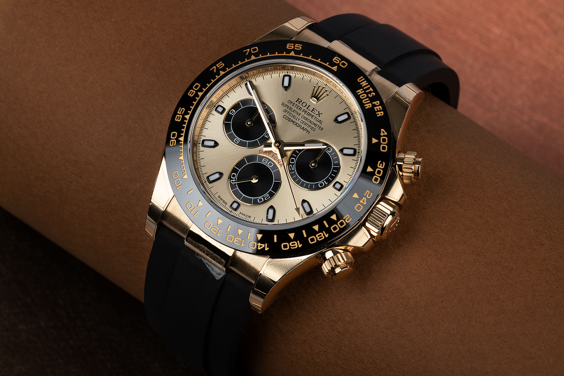 ref 116518LN | 'Fully Stickered' Limoncello | Rolex Cosmograph Daytona