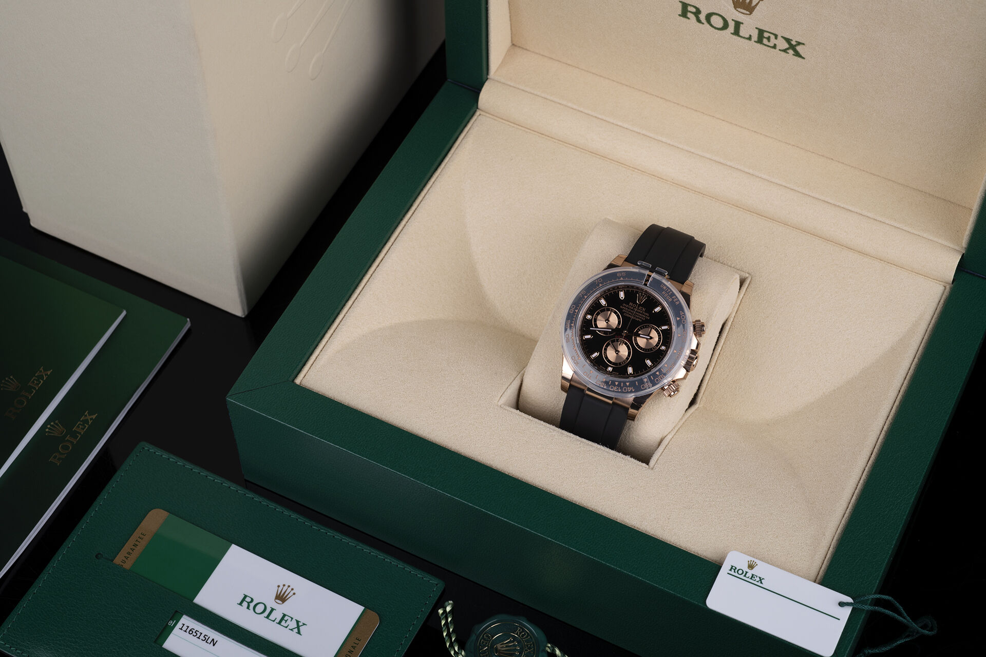 ref 116515LN | 'Fully Stickered' | Rolex Cosmograph Daytona