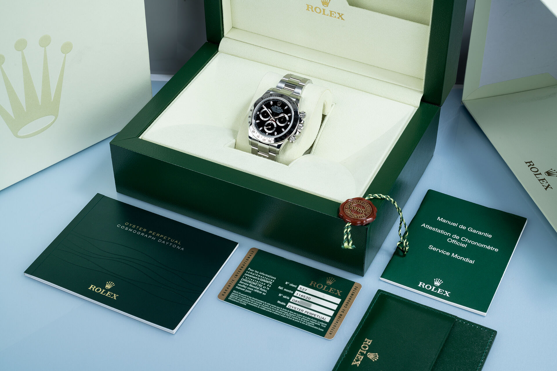 ref 116520 | G-Serial Number | Rolex Cosmograph Daytona