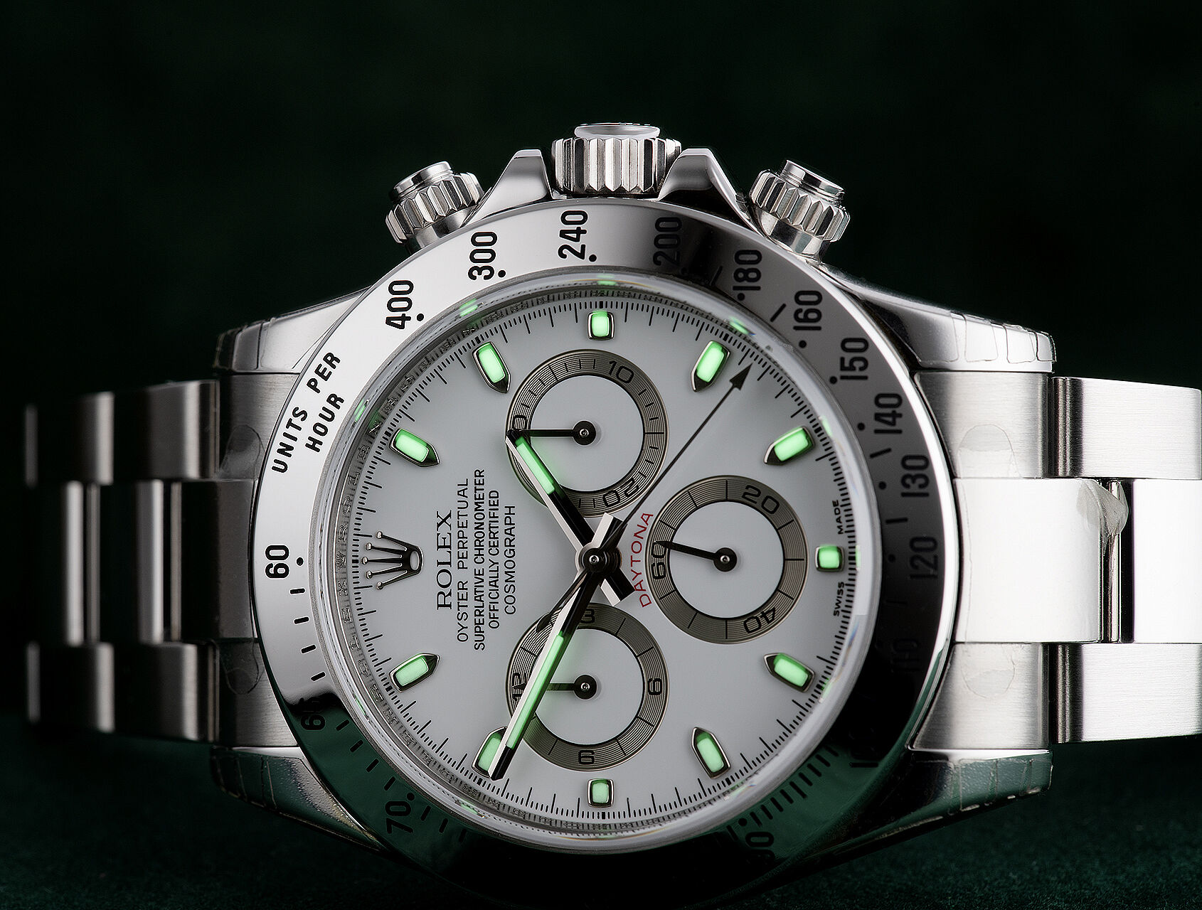 ref 116520 | 'Double Stickered' Investment Set | Rolex Cosmograph Daytona