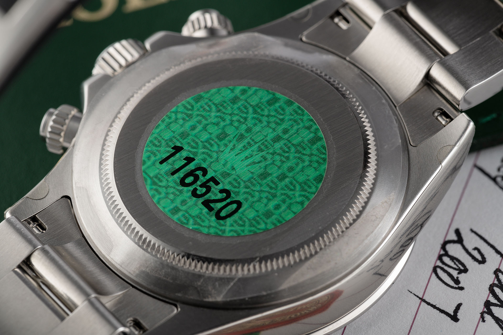 ref 116520 | 'Double Stickered' Investment Set | Rolex Cosmograph Daytona