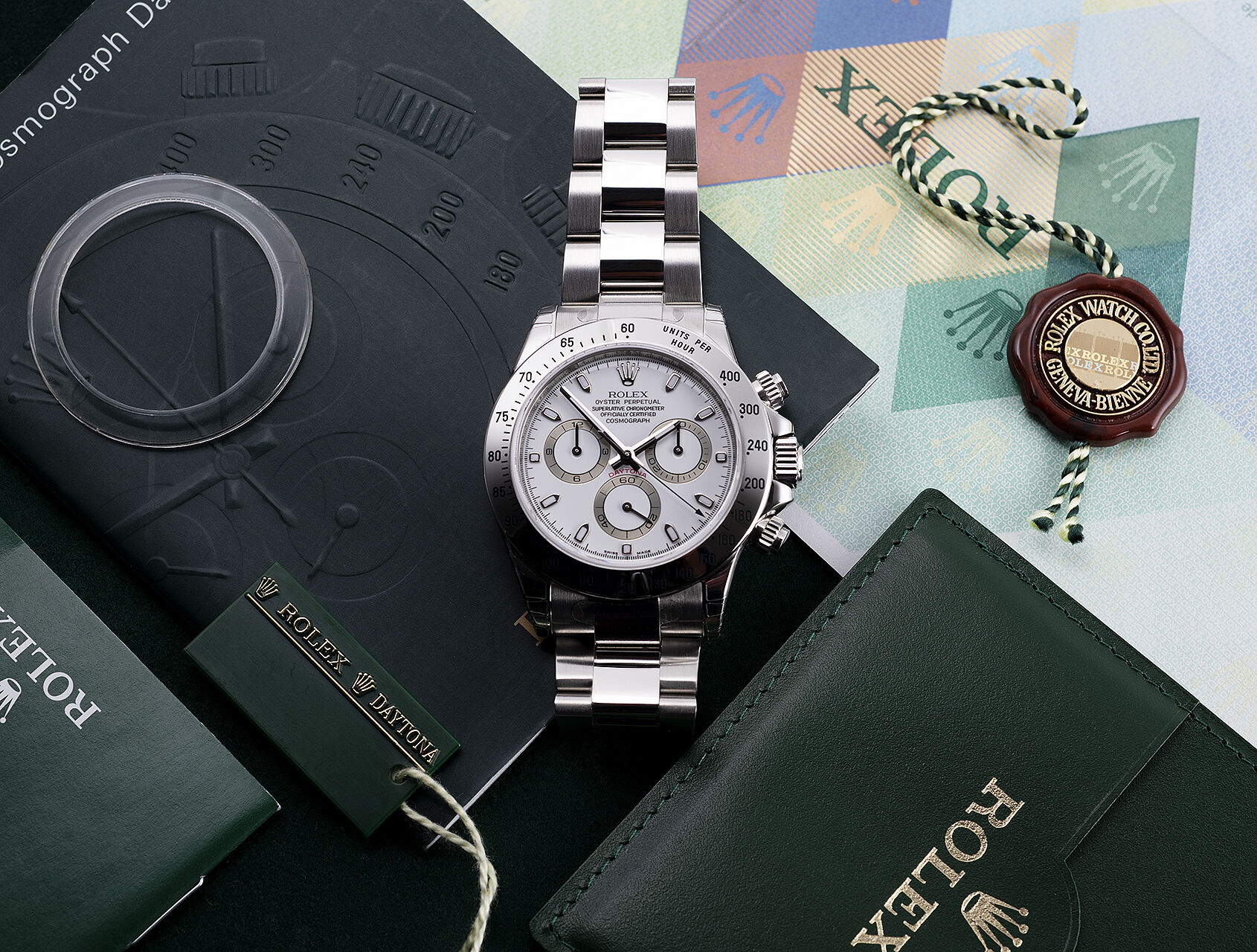 ref 116520 | 'Double Stickered' Investment Set | Rolex Cosmograph Daytona