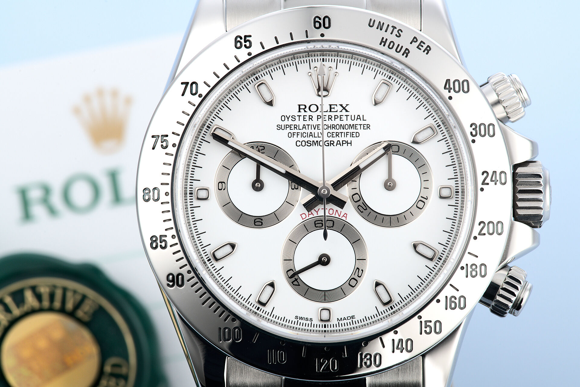 ref 116520 | Late Model - Box and Papers | Rolex Cosmograph Daytona