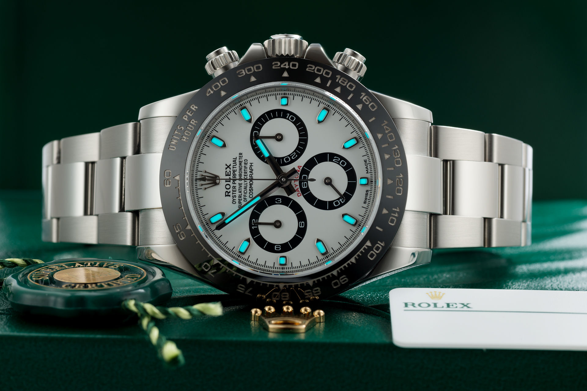 ref 116500LN | Latest Cerachrom Model | Rolex Cosmograph Daytona