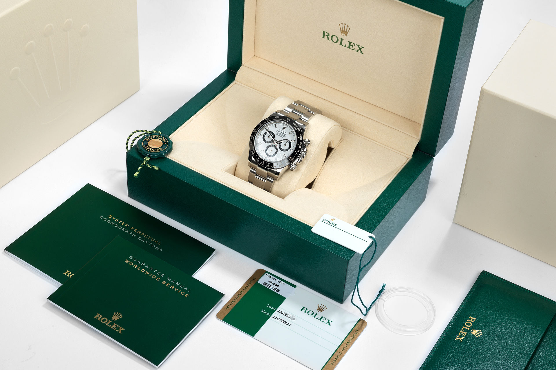 ref 116500LN | Latest Cerachrom Model | Rolex Cosmograph Daytona