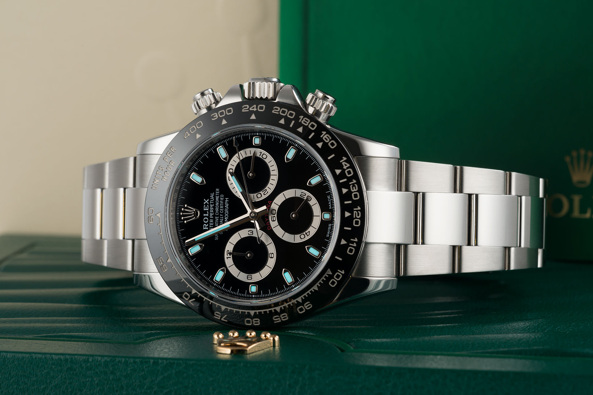 ref 116500LN | Latest Ceramic Bezel 'Full Set' | Rolex Cosmograph Daytona