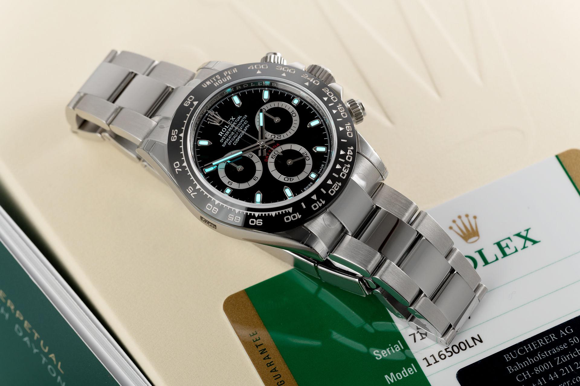 Latest Model "Ceramic Bezel" | ref 116500LN | Rolex Cosmograph Daytona