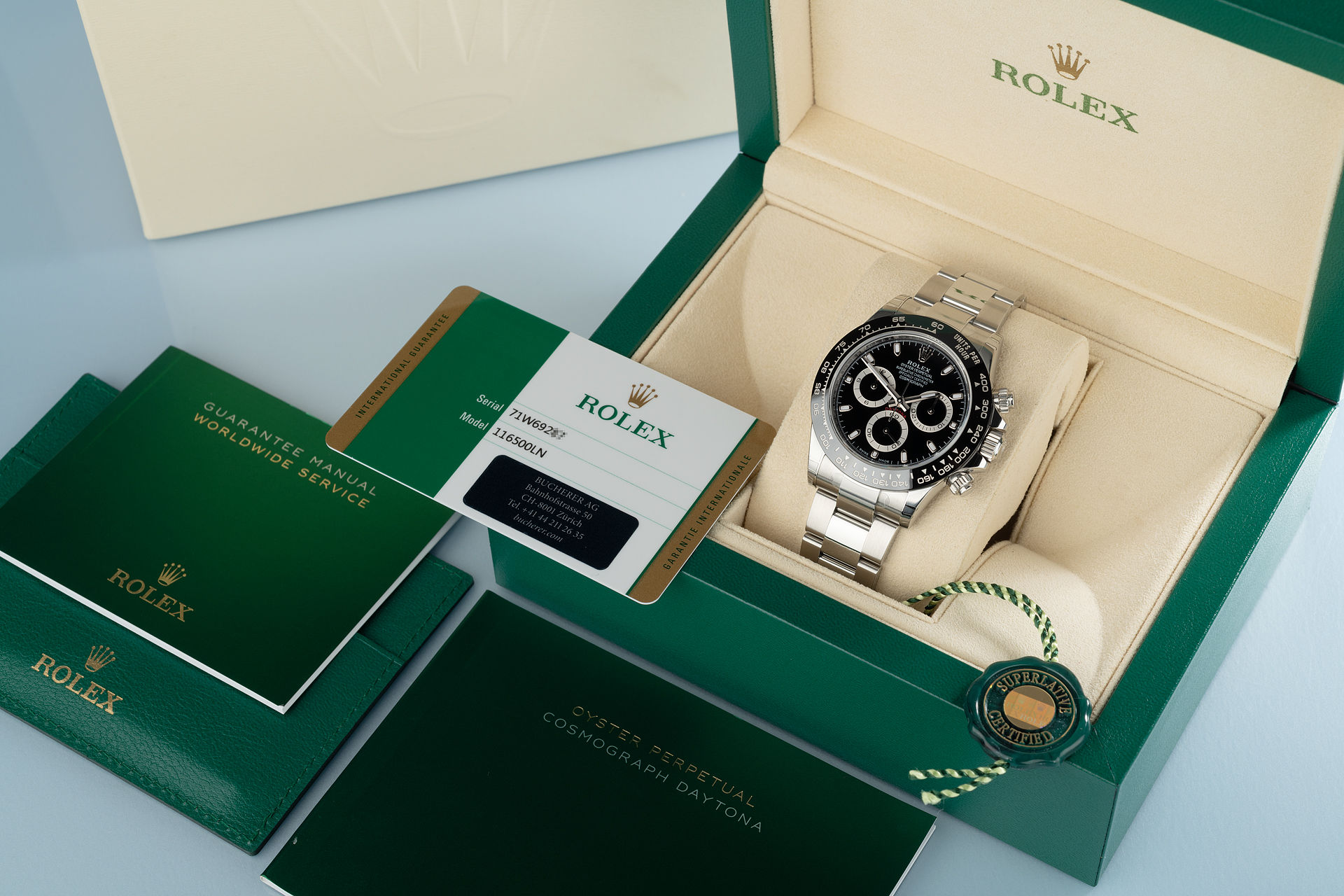 Latest Model "Ceramic Bezel" | ref 116500LN | Rolex Cosmograph Daytona