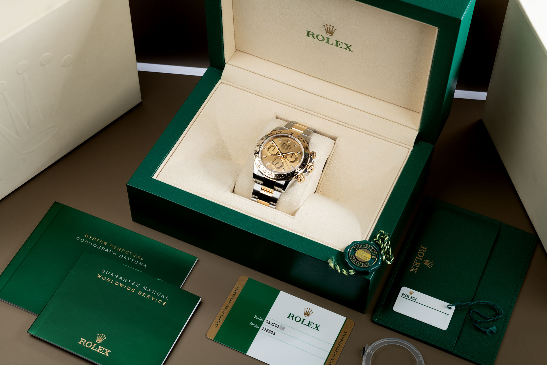 ref 116503 | 'Latest Model' Rolex Warranty to 2023 | Rolex Cosmograph Daytona