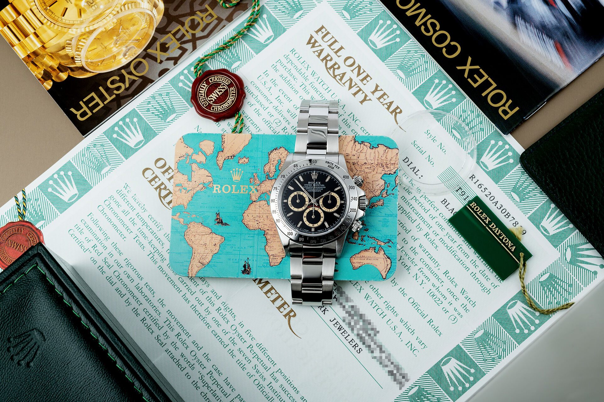 ref 16520 | Light Brown 'Final Tritium' | Rolex Cosmograph Daytona