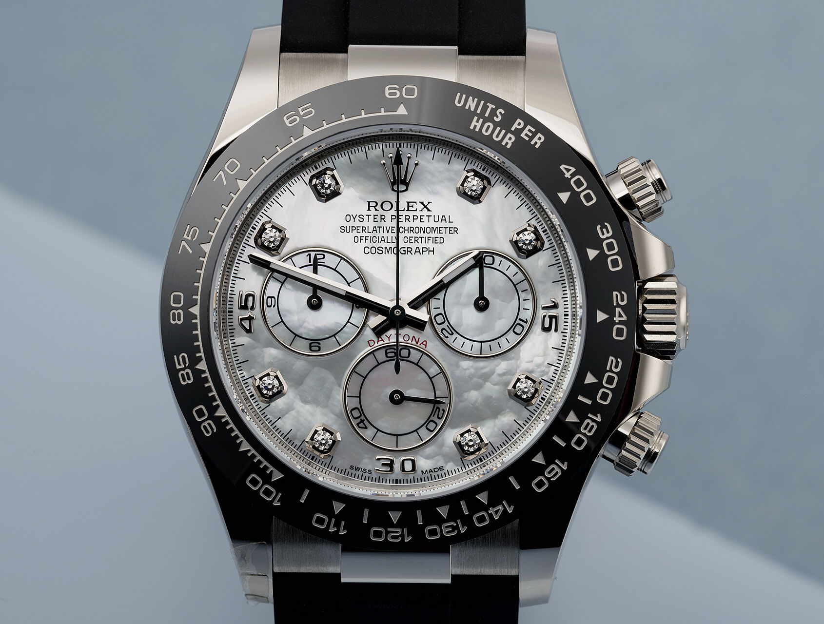 ref 116519LN | 116519LN - White Gold  | Rolex Cosmograph Daytona