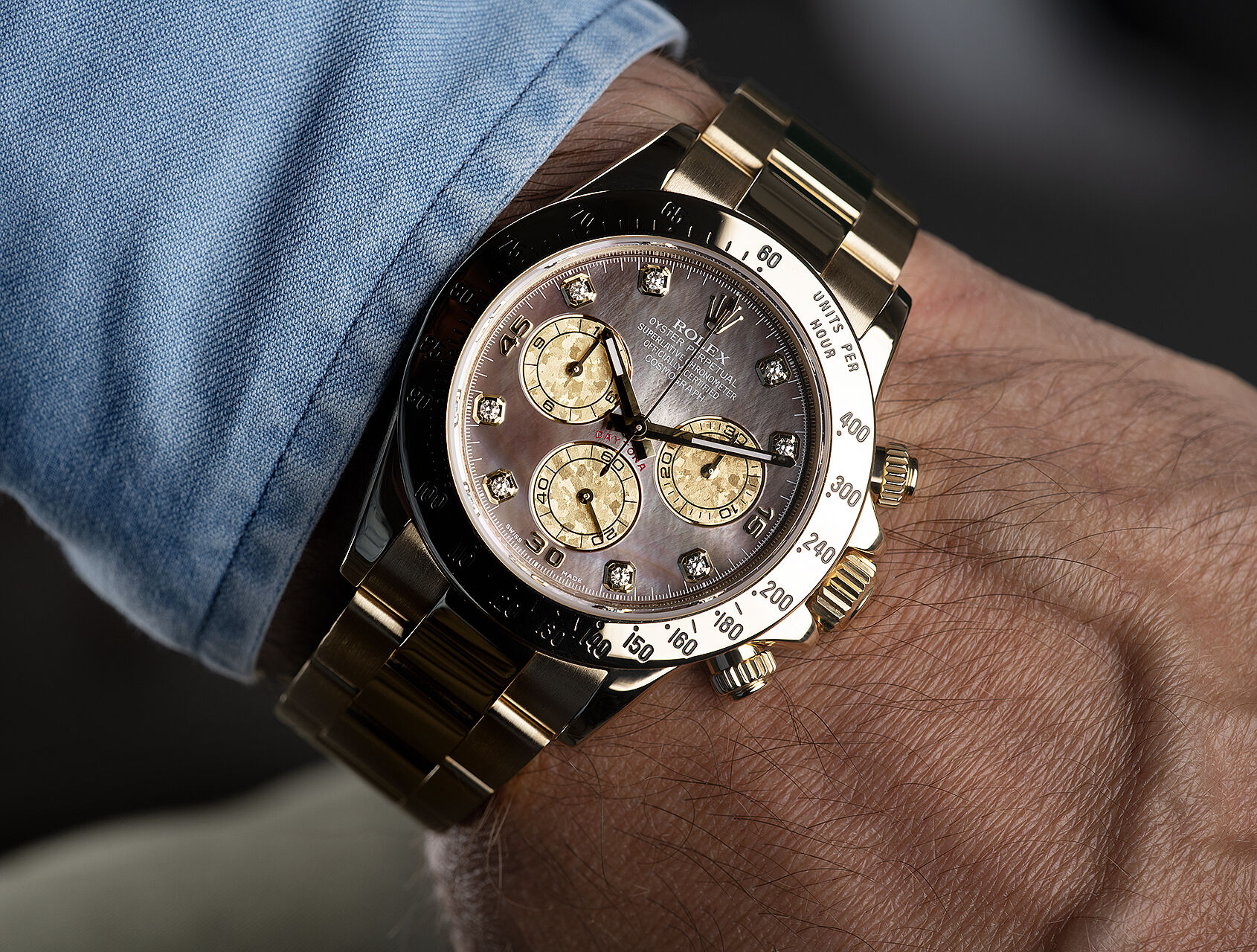 ref 116528 | 116528 - Yellow Gold  | Rolex Cosmograph Daytona