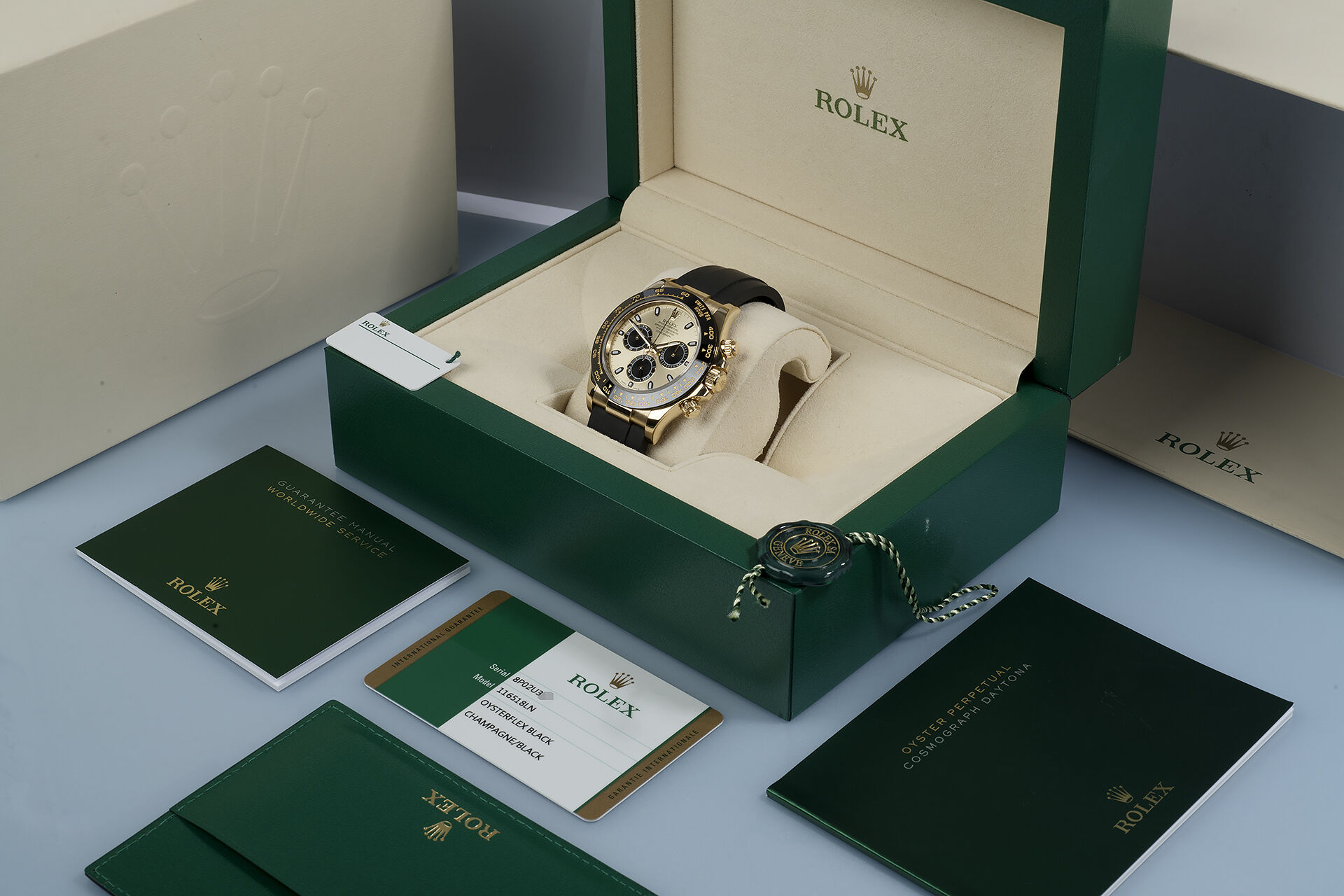 ref 116518LN | 'Yellow Gold' Cerachrom Bezel | Rolex Cosmograph Daytona