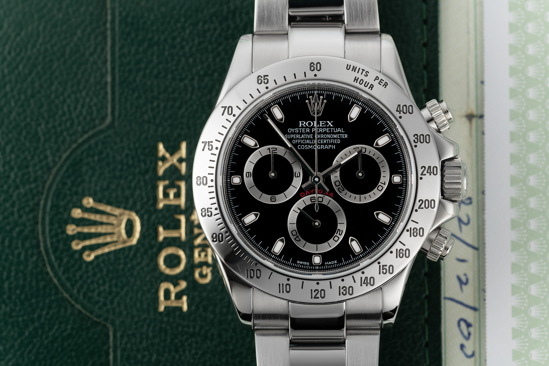 ref 116520 | P2.. Serial 'Thin Hands' | Rolex Cosmograph Daytona