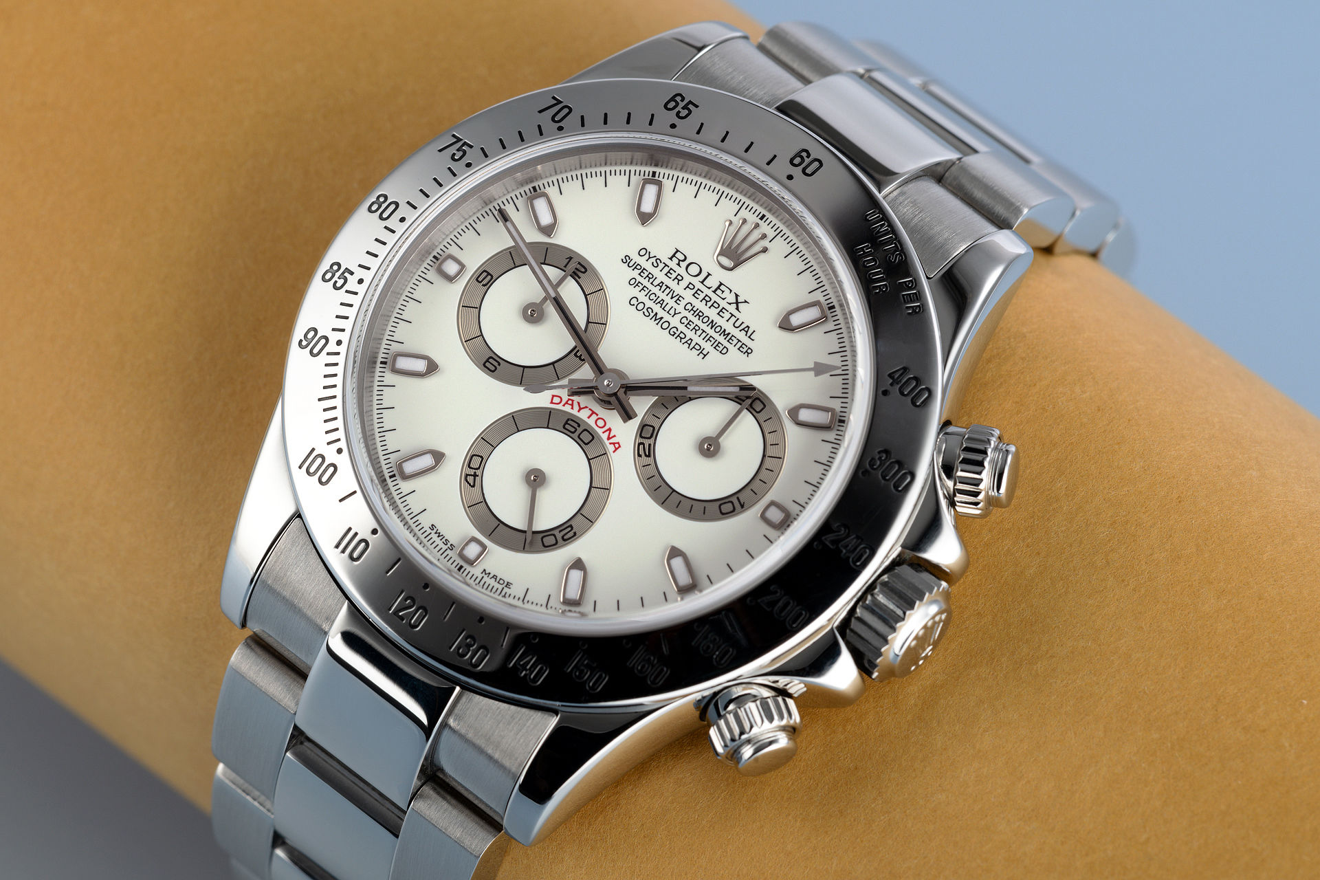 ref 116520 | 'Panna' Cream Dial | Rolex Cosmograph Daytona