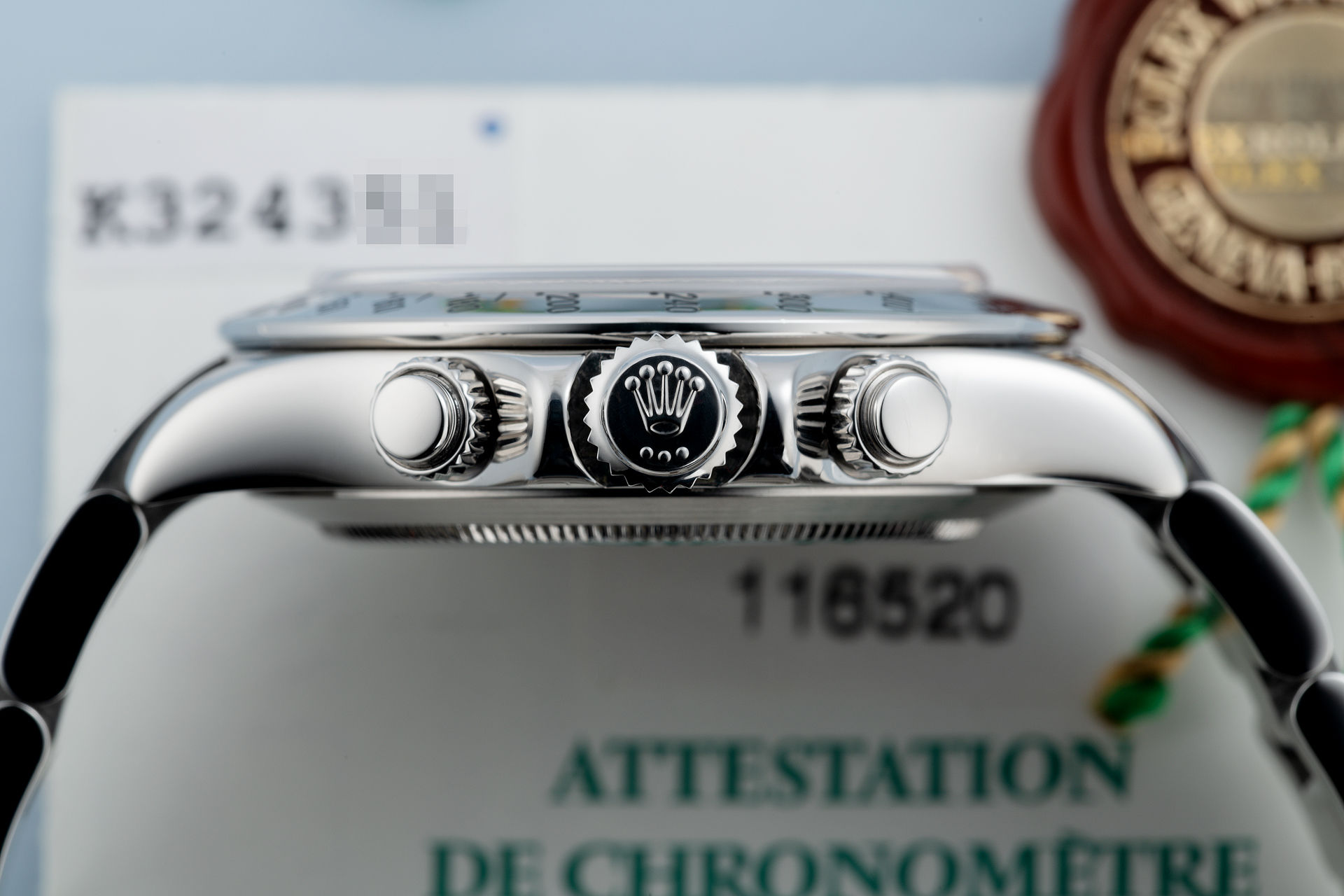 ref 116520 | 'Panna' Cream Dial | Rolex Cosmograph Daytona