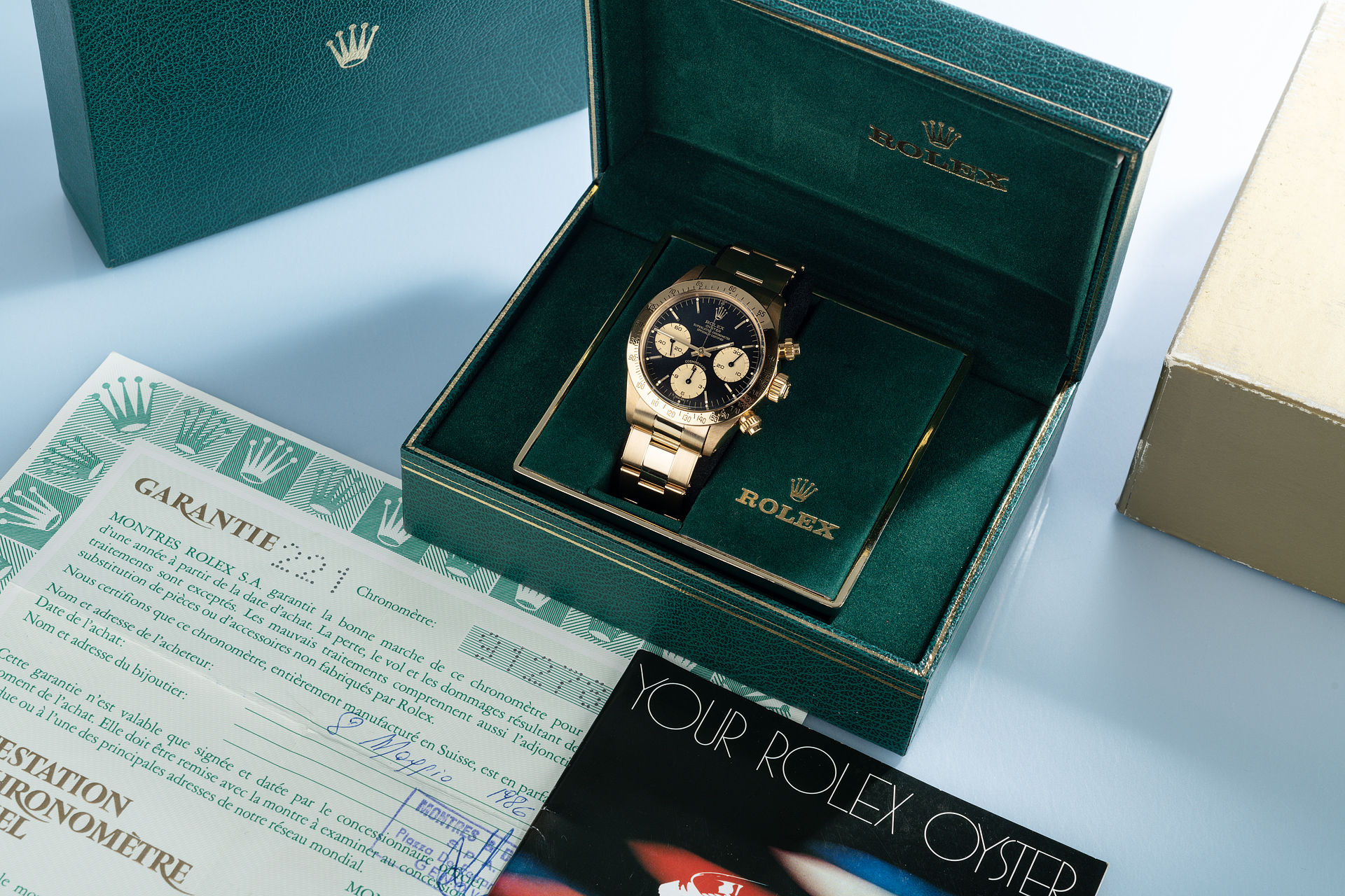 ref 6265 | Rare 18ct Yellow Gold  | Rolex Cosmograph Daytona