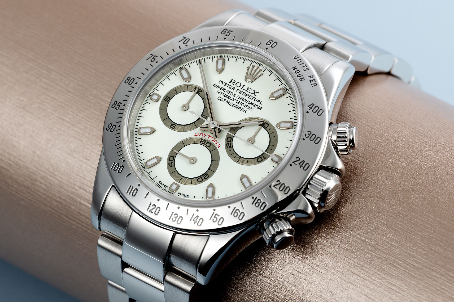 rolex 116520 cream